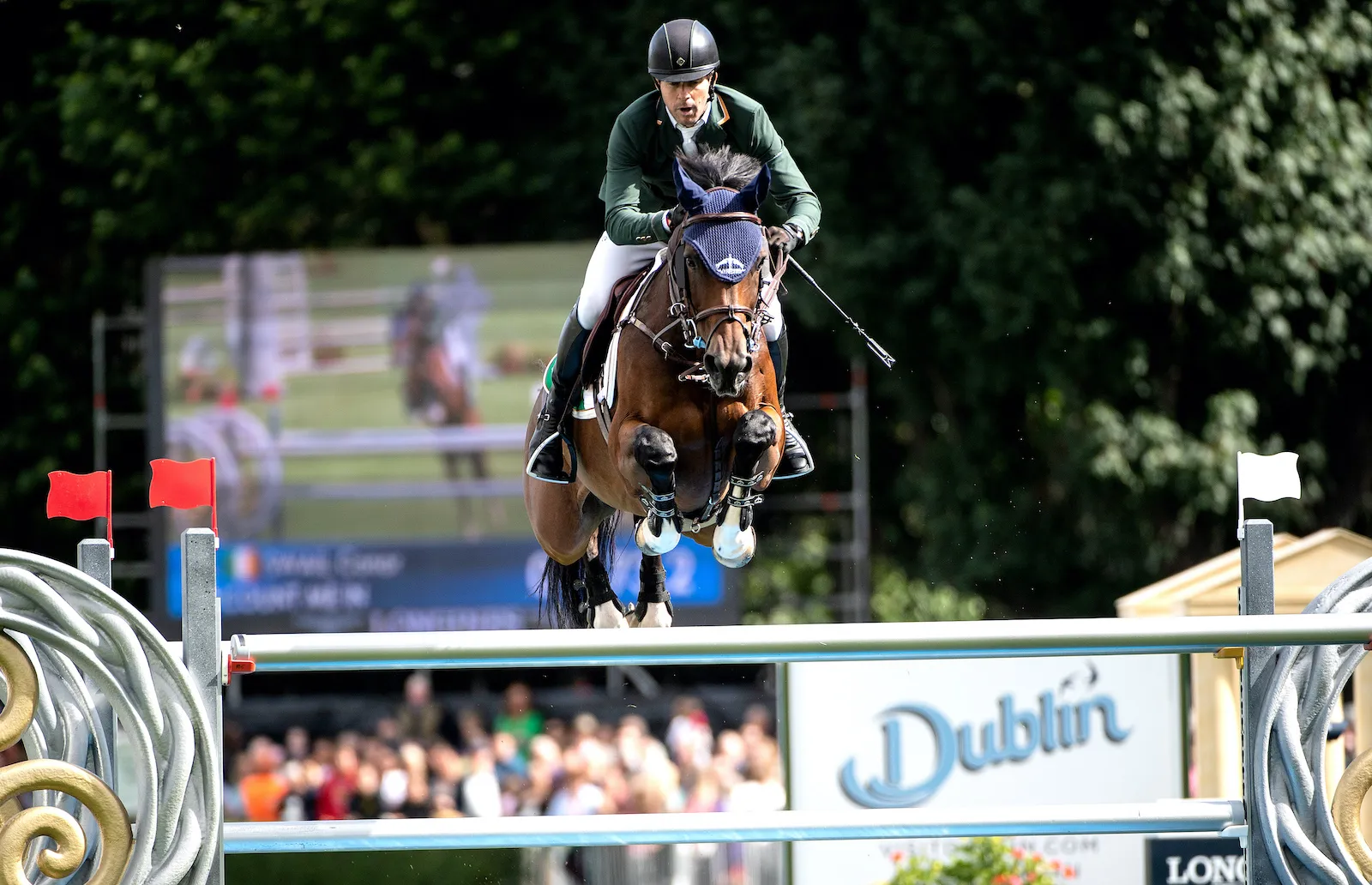 Conor Swail et Count Me In ont offert la victoire à l'Irlande au barrage.