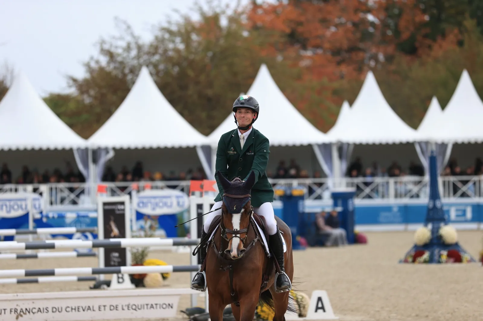 Deuxième avec Rutland Flamenco, Ian Cassels ne s’attendait pas à terminer sur le podium. 