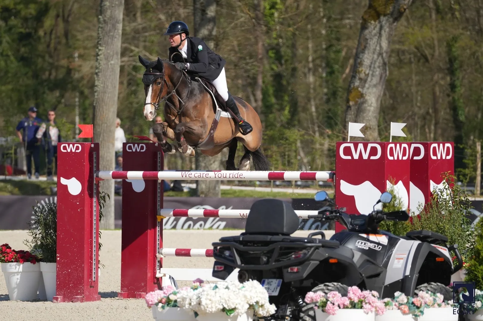 Koen Vereecke, qui s'élançait au barrage en premier, à terminé deuxième.