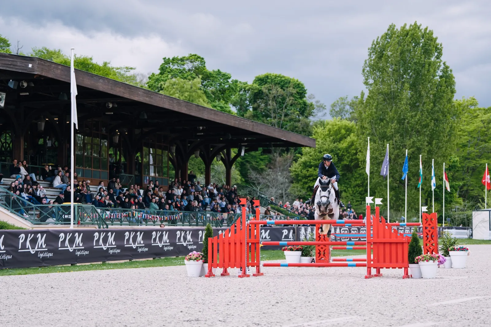 William Ligier de la Prade a signé la meilleure performance tricolore en selle sur Galilée.