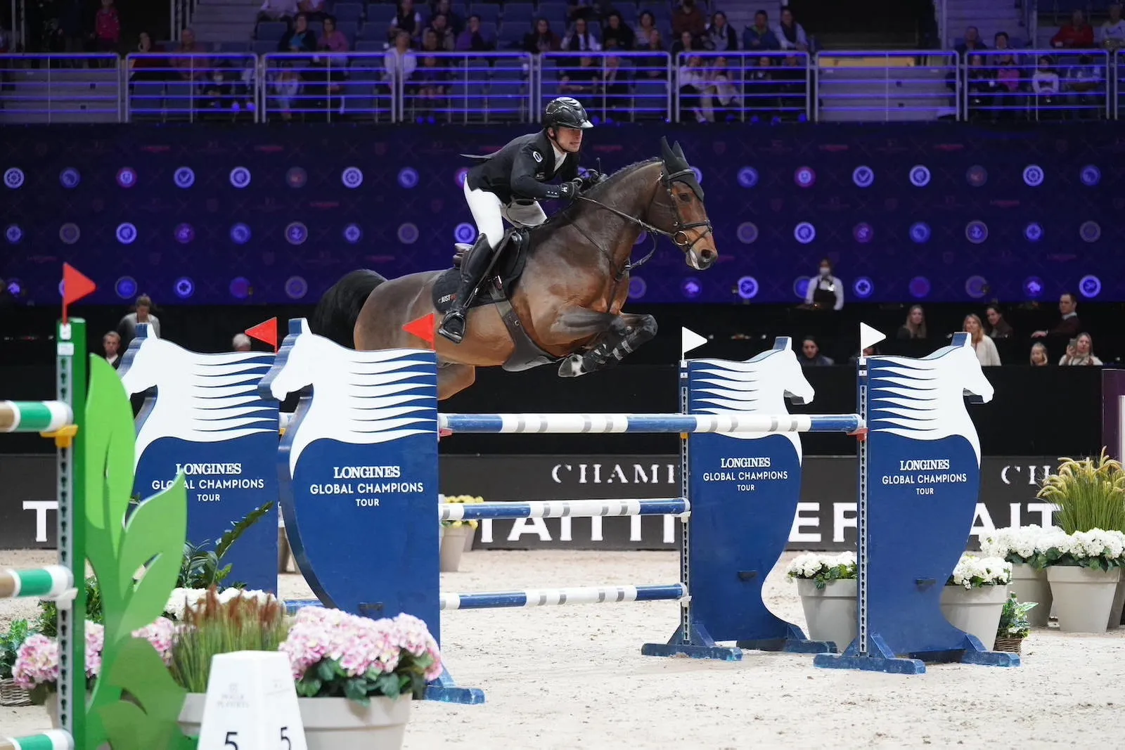 Titouan Schumacher et Atome Z à Prague au Longines Global Champions Tour