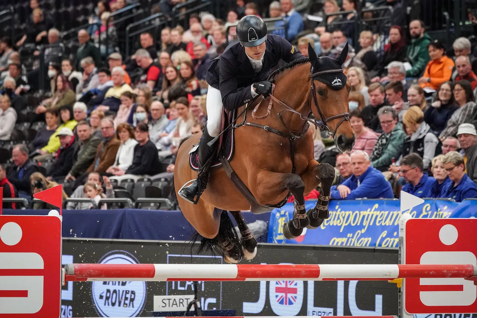 Troisièmes, Max Kühner et Elektric Blue P ont laissé une très belle impression sur la piste.
