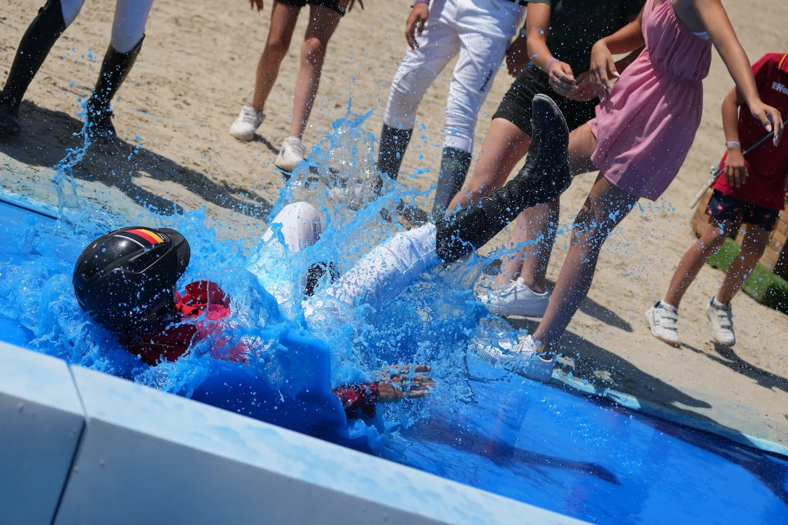 Tony Stormanns a gouté au succès... et à la rivière cet après-midi! 