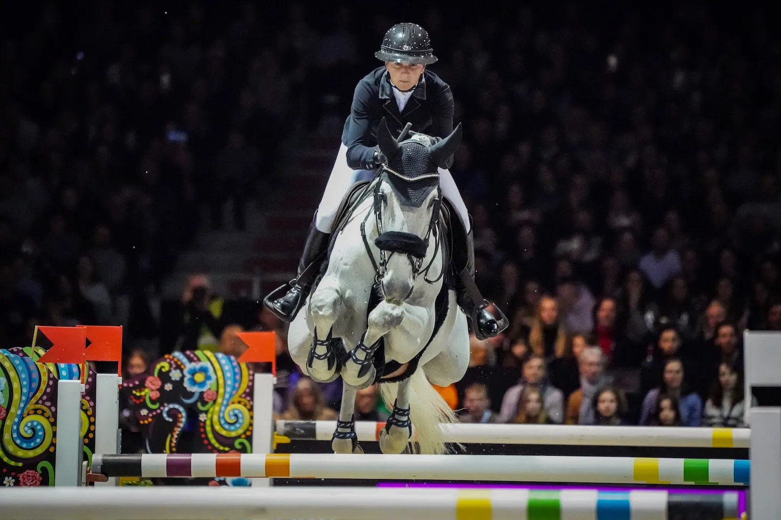 Pénélope Leprevost et Bingo del Tondou ont signé leur troisième double sans-faute en Coupe du monde en autant d’apparitions cet hiver!