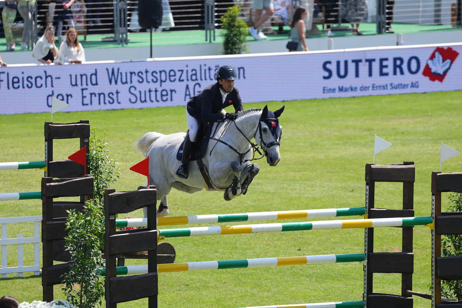 Olivier Perreau et Calypso des Joanins au CSIO 5* de Saint Gall 