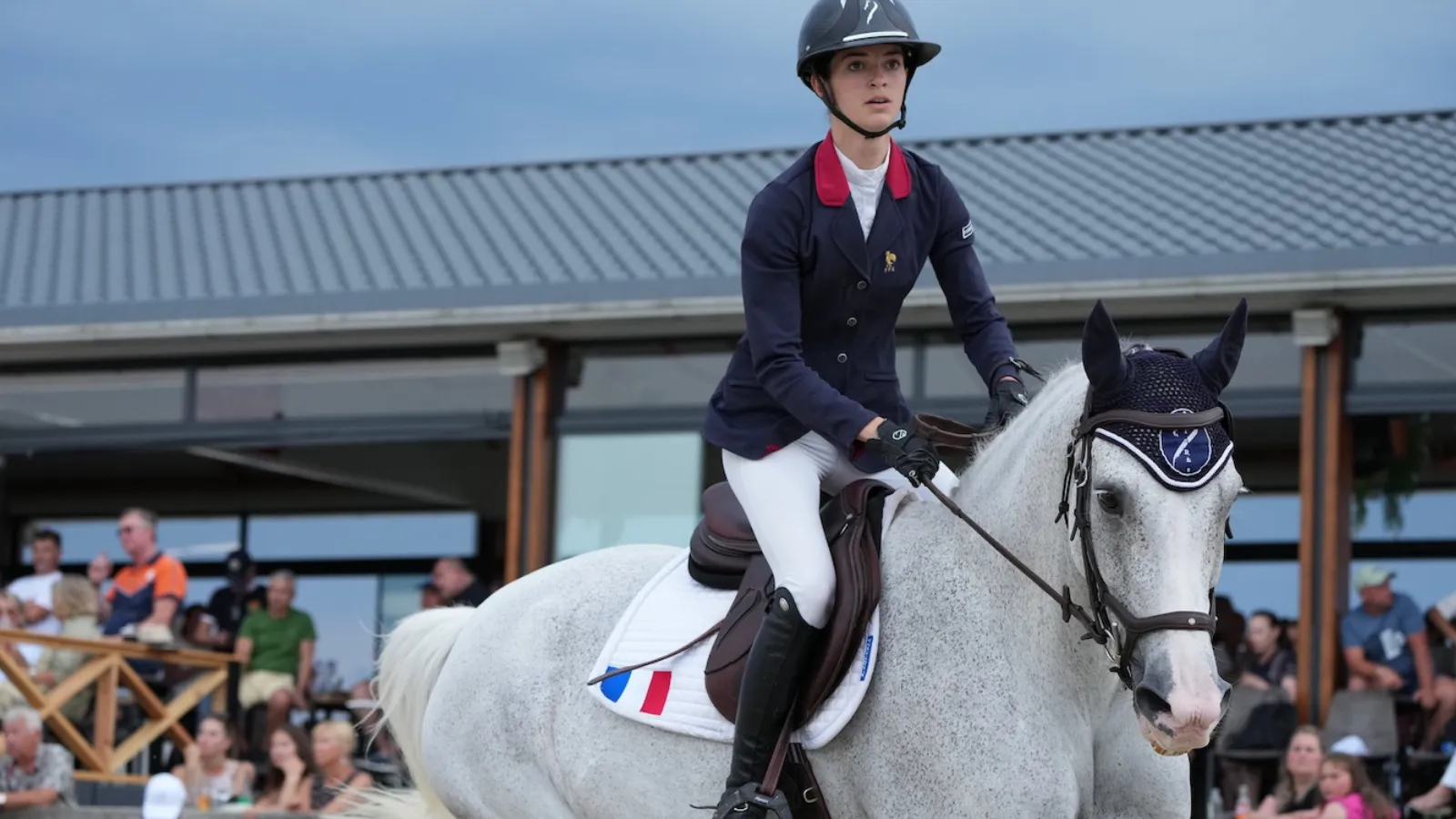 Capucine Prudhomme et Cayenne BZ F aux championnats d'Europe de Kronenberg en 2024
