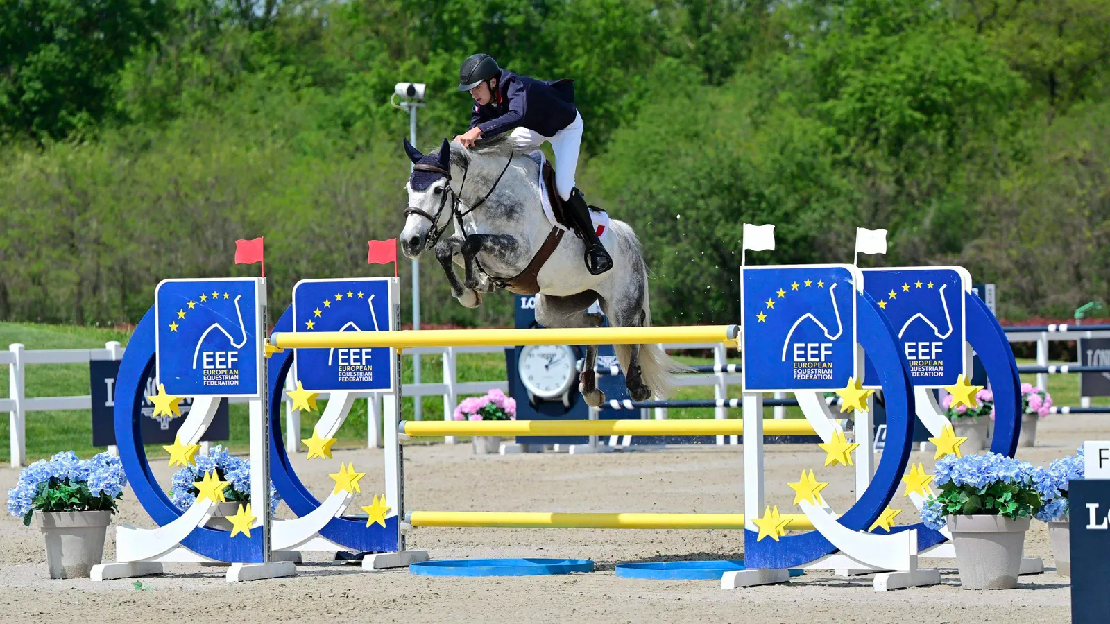 Vendredi en Italie, l’équipe de France, représentée notamment par William Ligier de la Prade et Galilée, a remporté la première étape de l’EEF Series.