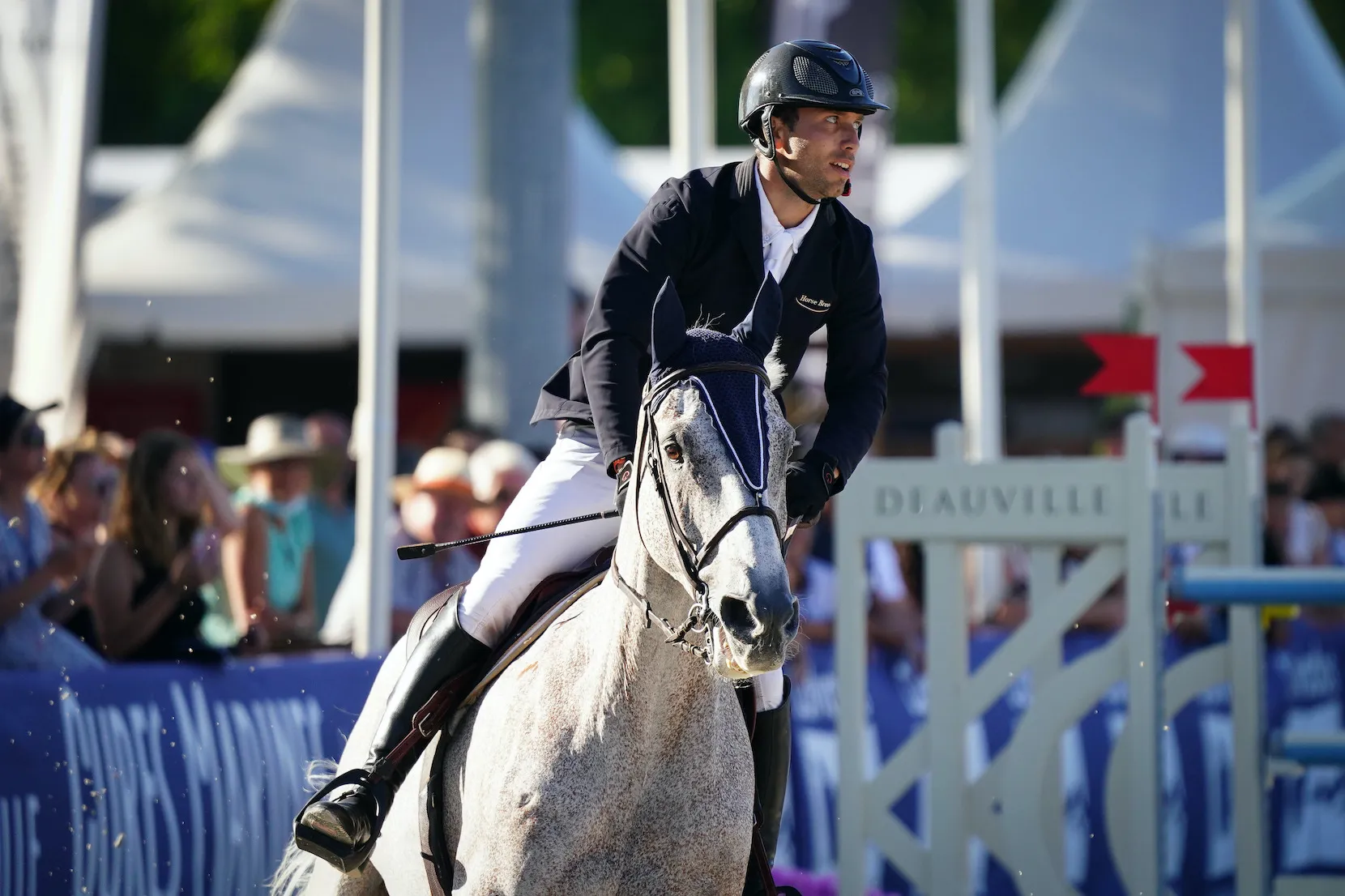Swan Bourven et Uberlulu à Longines Classic Deauville.