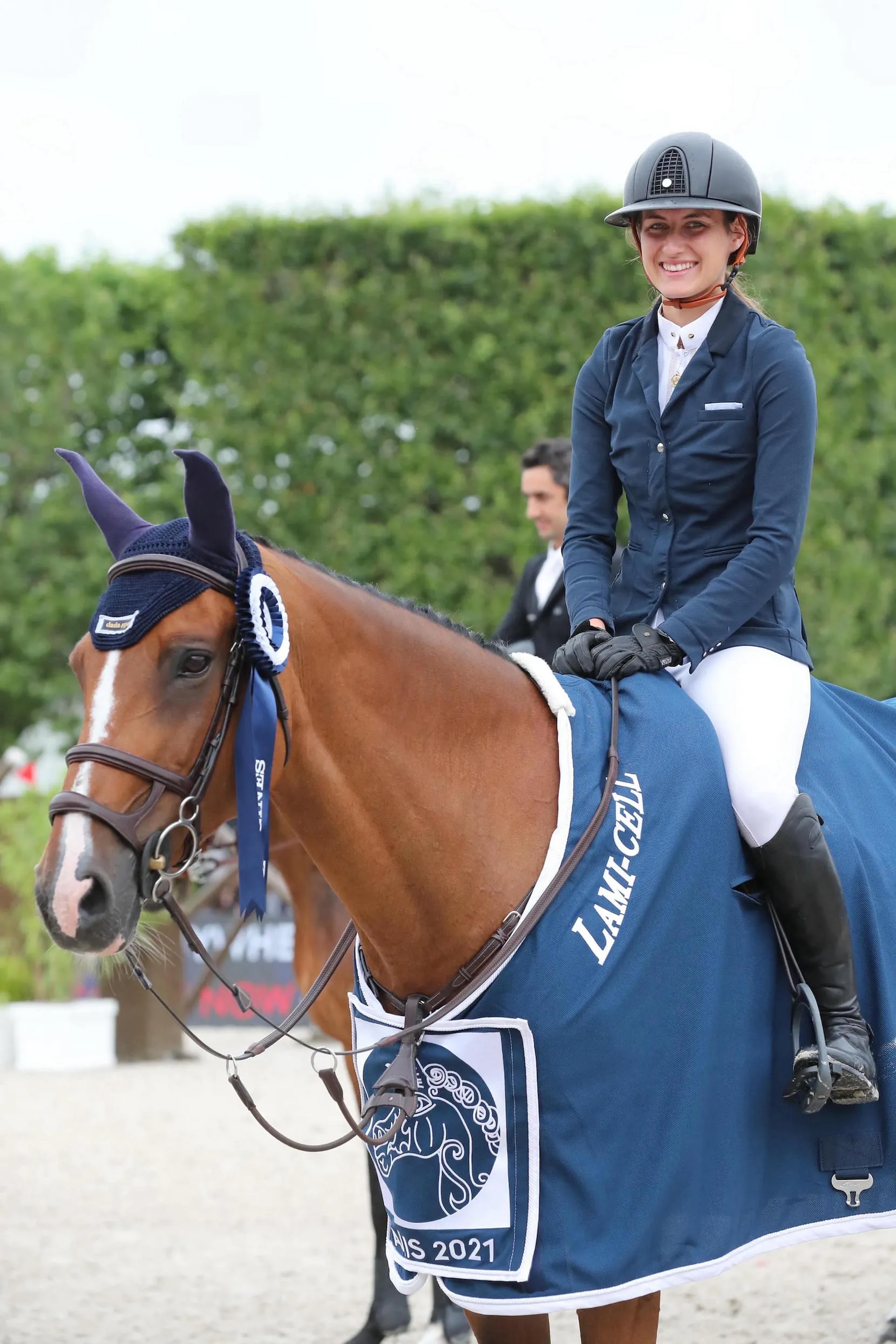 Emma Bodier et Rumba de Sainval au Longines Paris Eiffel Jumping 2021