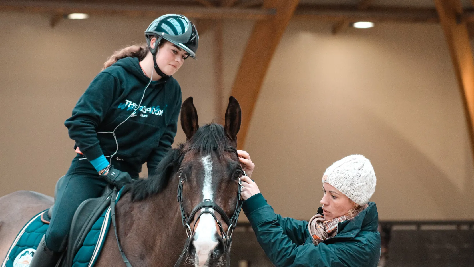 Amélie Billard, adjointe au dressage Jeunes Cavaliers.