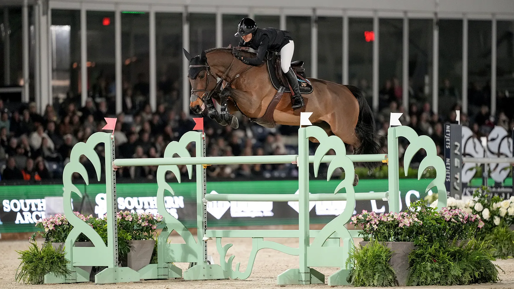Nina Mallevaey et Dynastie de Beaufour ont signé un excellent double sans-faute cette nuit en Floride.
