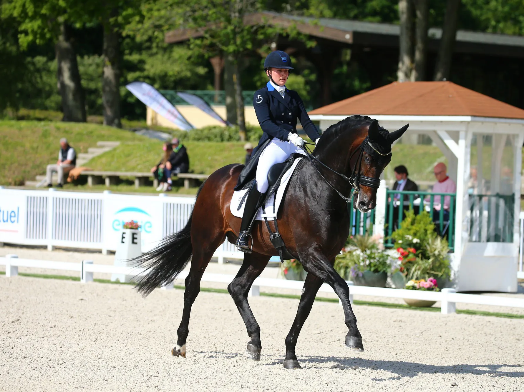 Nanna Skodborg Merrald avec Blue Hors Zack au CDI 3* de Compiègne.
