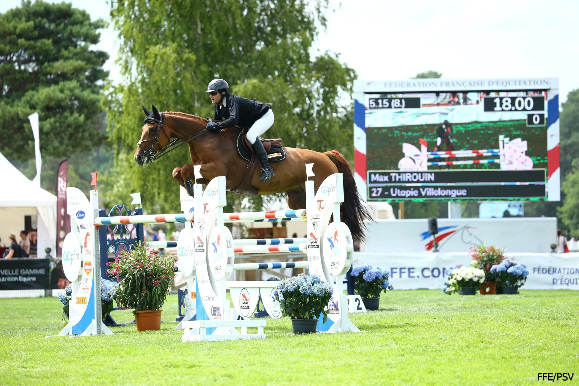 Max Thirouin et Utopie Villelongue, médaillés d'argent.