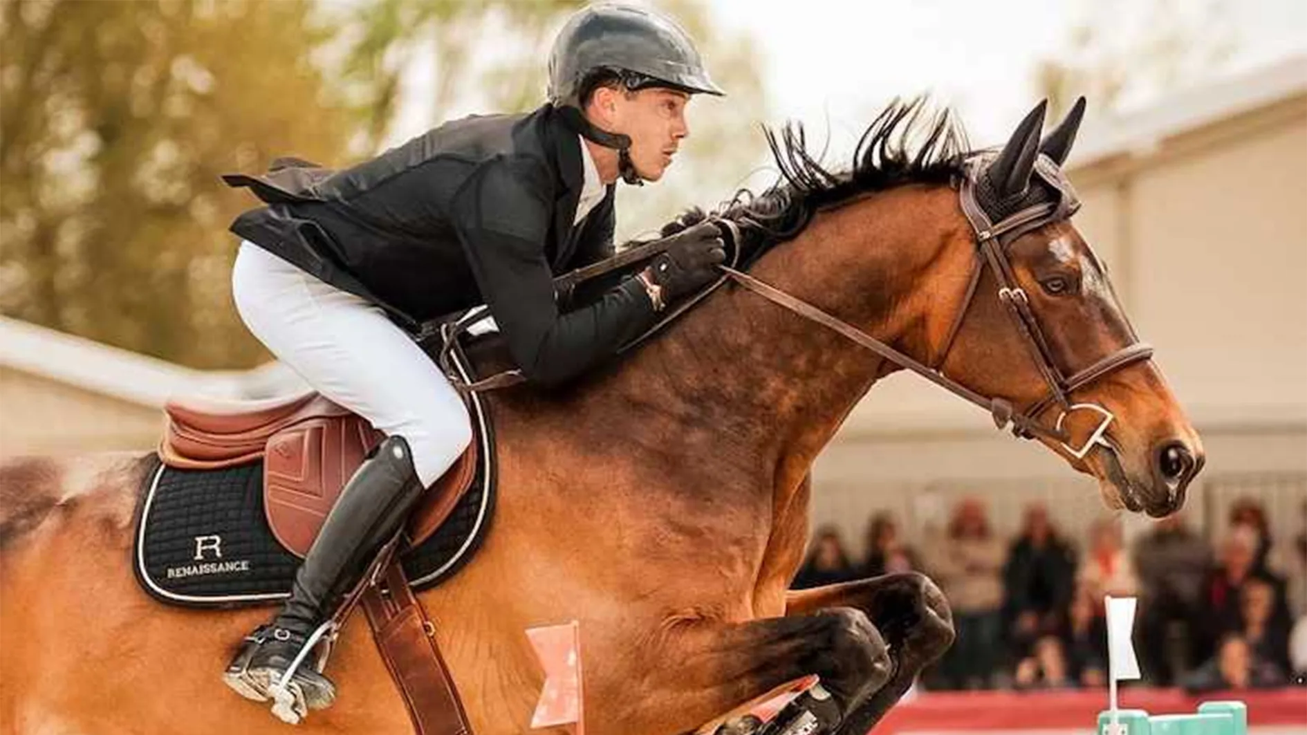Morgan Bordat et Dancing de L'Enclos dans le Grand Prix du CSI 3* de Nancy en Avril dernier