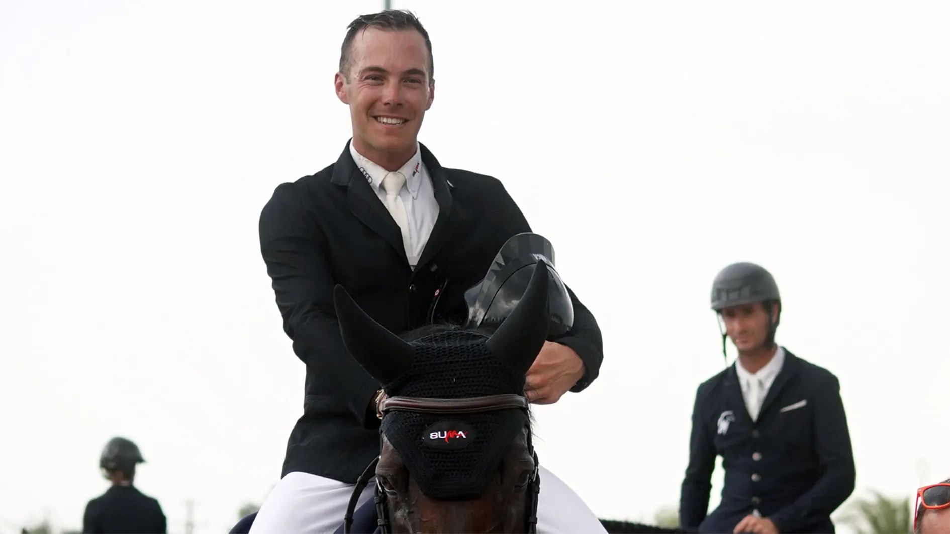 Morgan Bordat à la remise des prix du Grand Prix 3* de Mâcon-Chaintré 