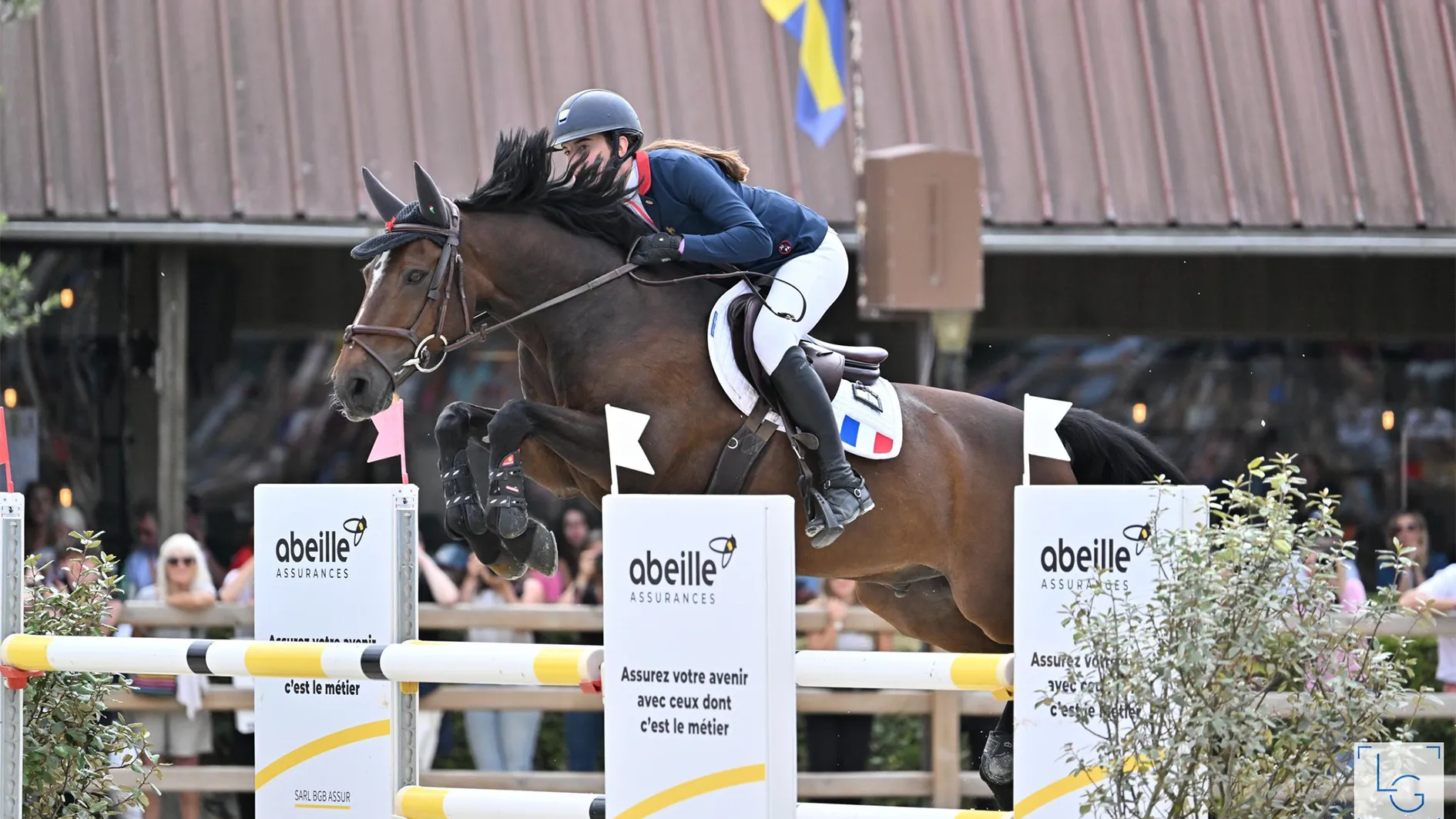 Lou Ann Beraud et Ungaro of Qofanny se sont classés seizième de cette finale individuelle.
