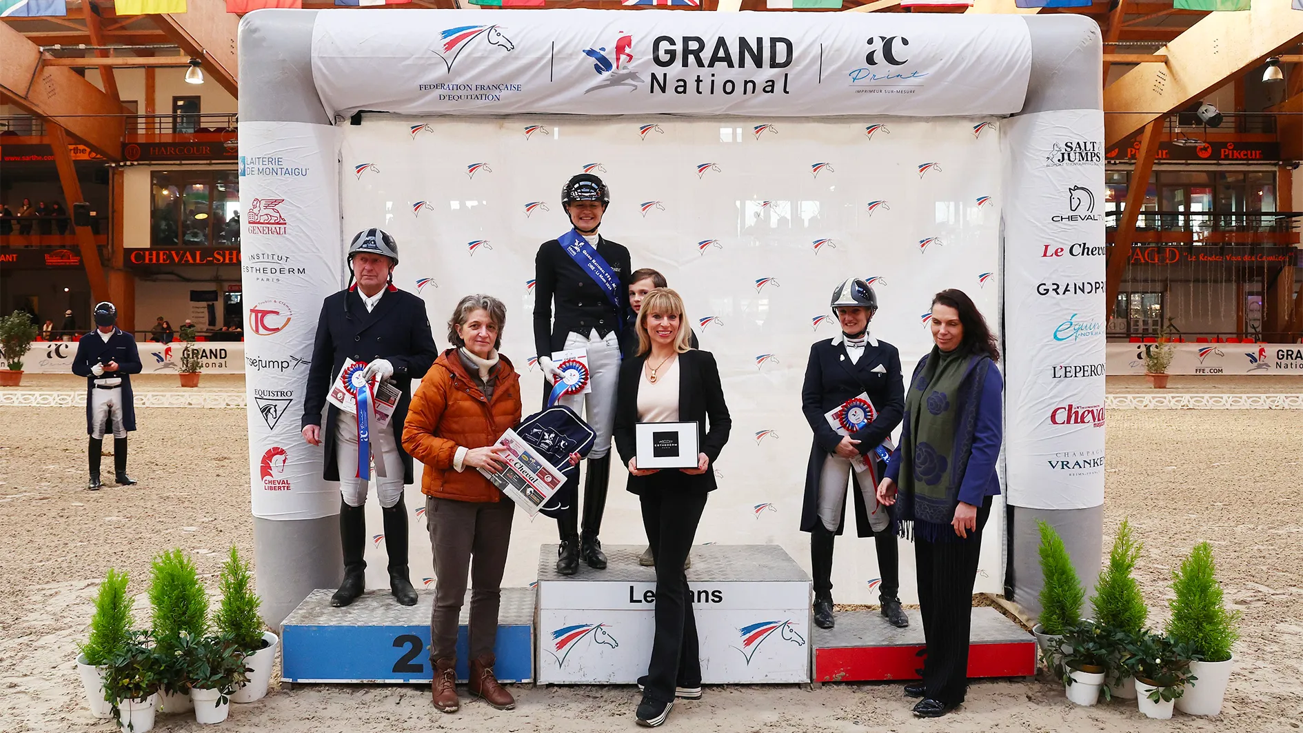 Maxime Collard et Gilles Siauve ont brigué la deux et troisième place avec Cupido PB et Feneton.