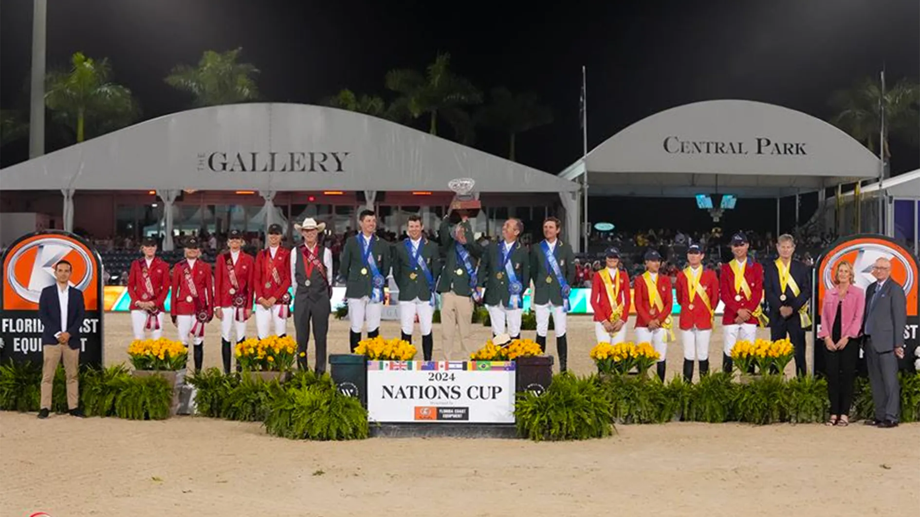 Victoire de l'Irlande dans le Coupe des nations du CSIO 4* de Wellington.