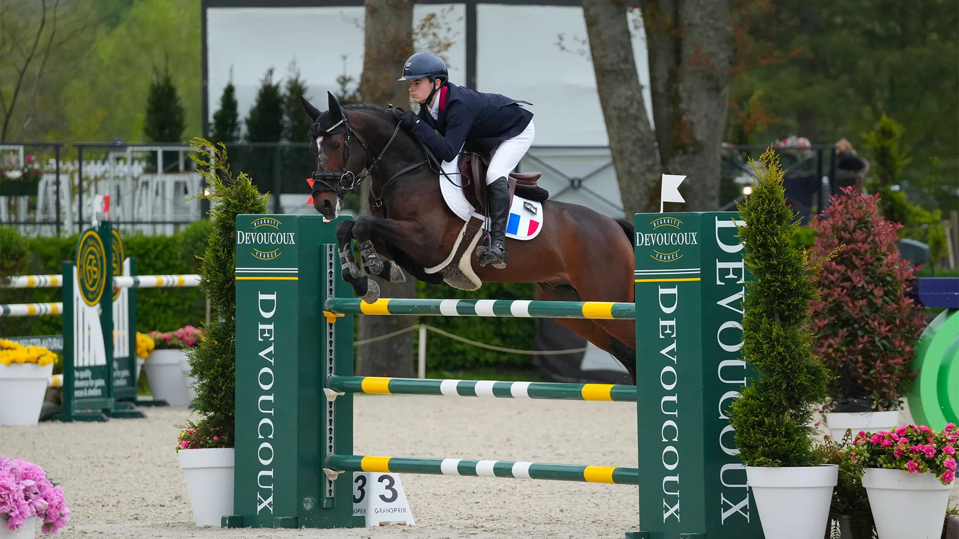 Associé à Figo de Florys, Killian Rouchvarger a signé la meilleure performance tricolore.