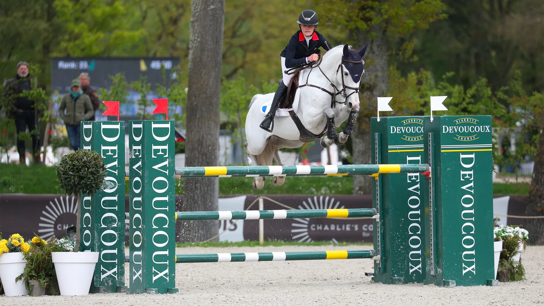 Meilleure tricolore de l'épreuve, Eliza Richard a terminé onzième avec Etuncelan du Chapelan.