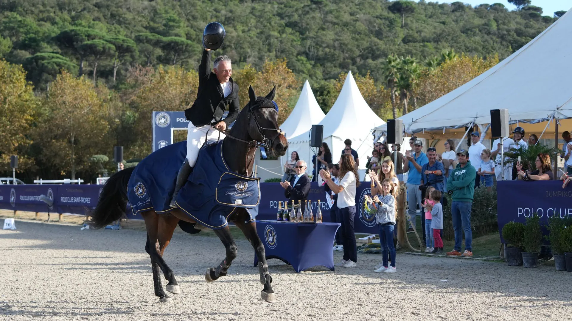 Jean-Luc Mourier et Quaker Brimbelles ont célébré leur premier succès ensemble dans un Grand Prix 3*.