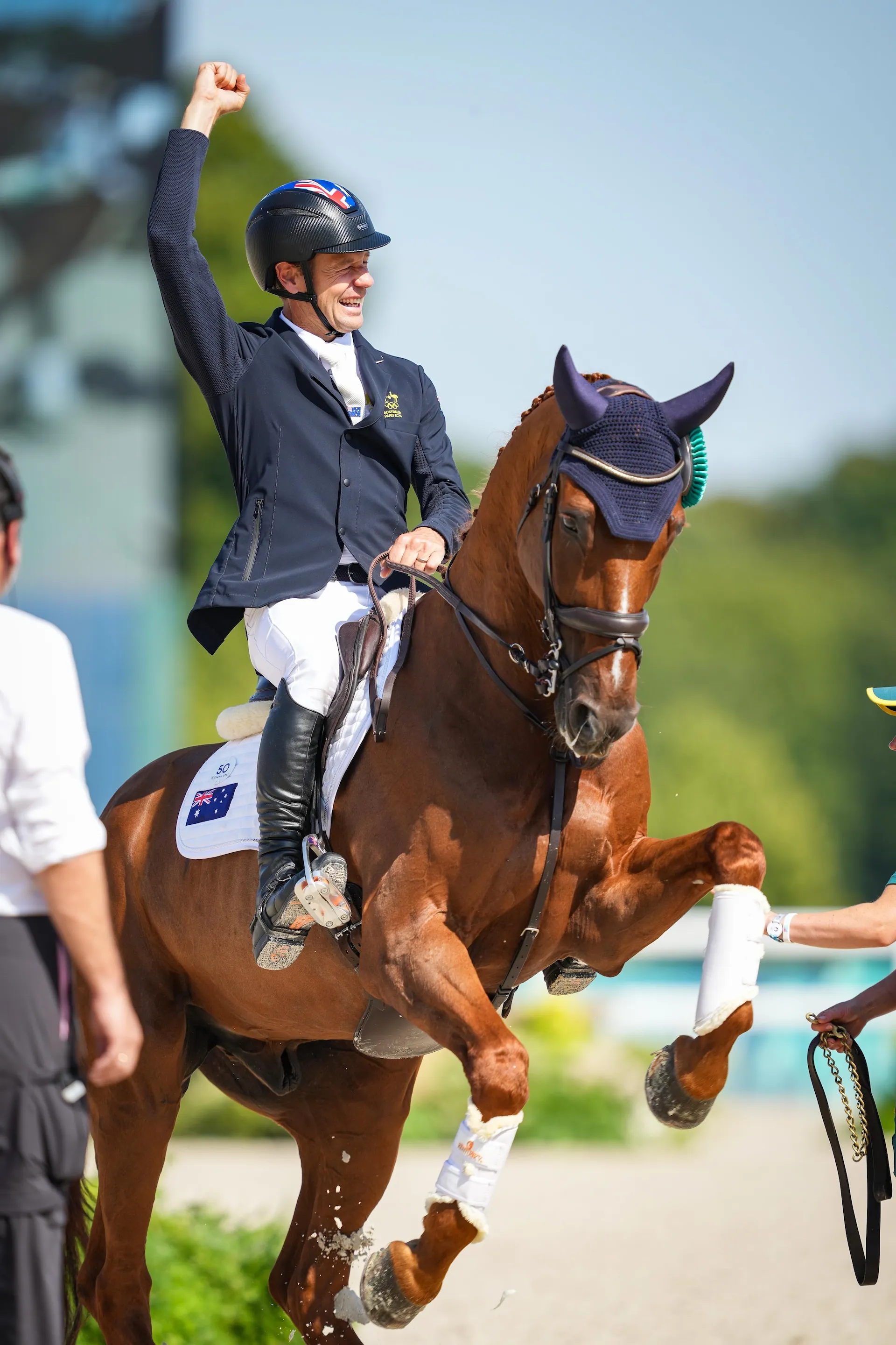 Christopher Burton a fait le spectacle lors de la remise des prix. 