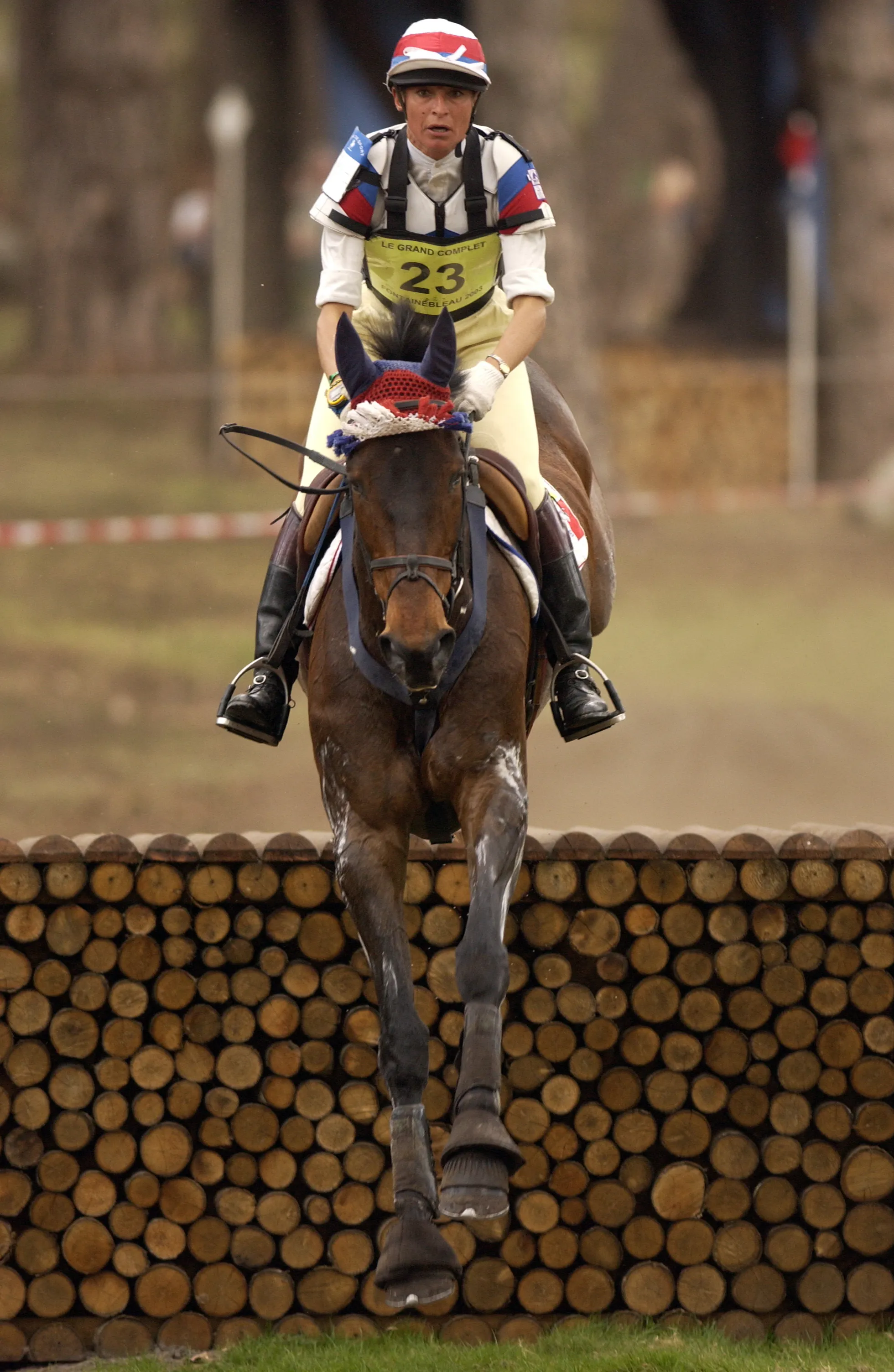 Marie Christine Duroy de Laurière et Crazy Love à Fontainebleau en 2003 