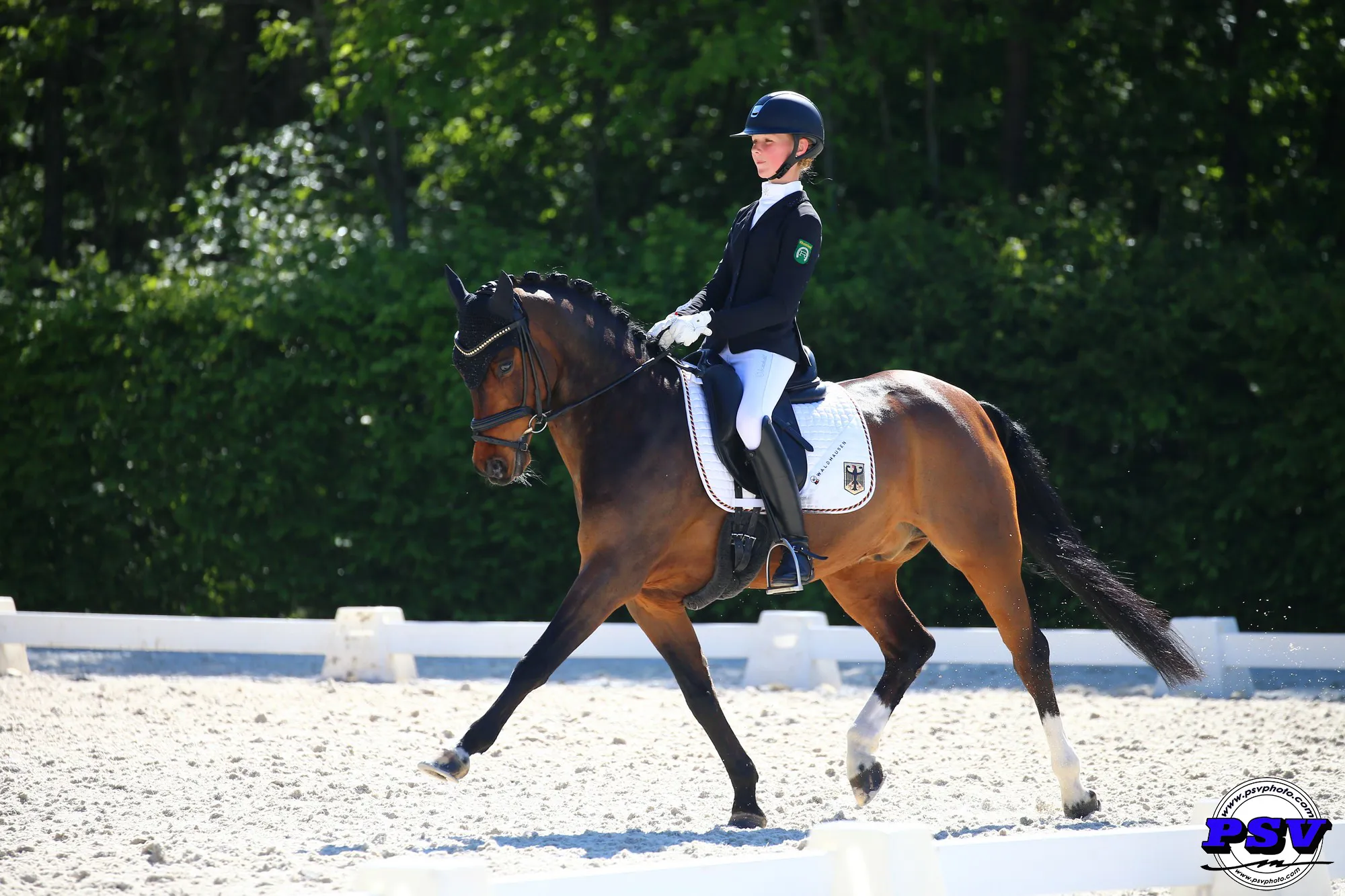 Julie Sofie Schmitz-Heinen et Carleo GO.