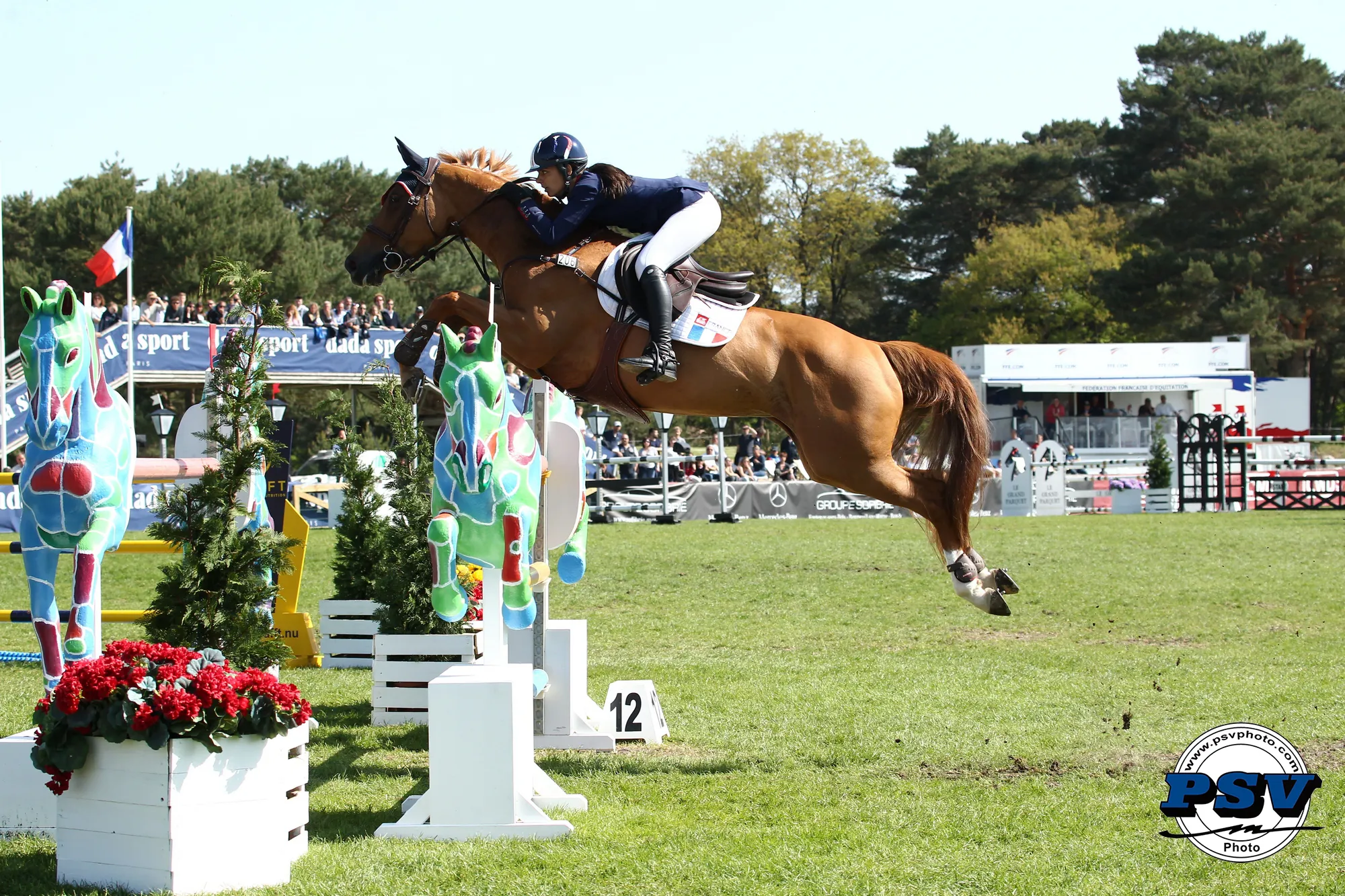 Magnifique performance pour les talentueuses Nina Mallevaey & Solitude au Vent.