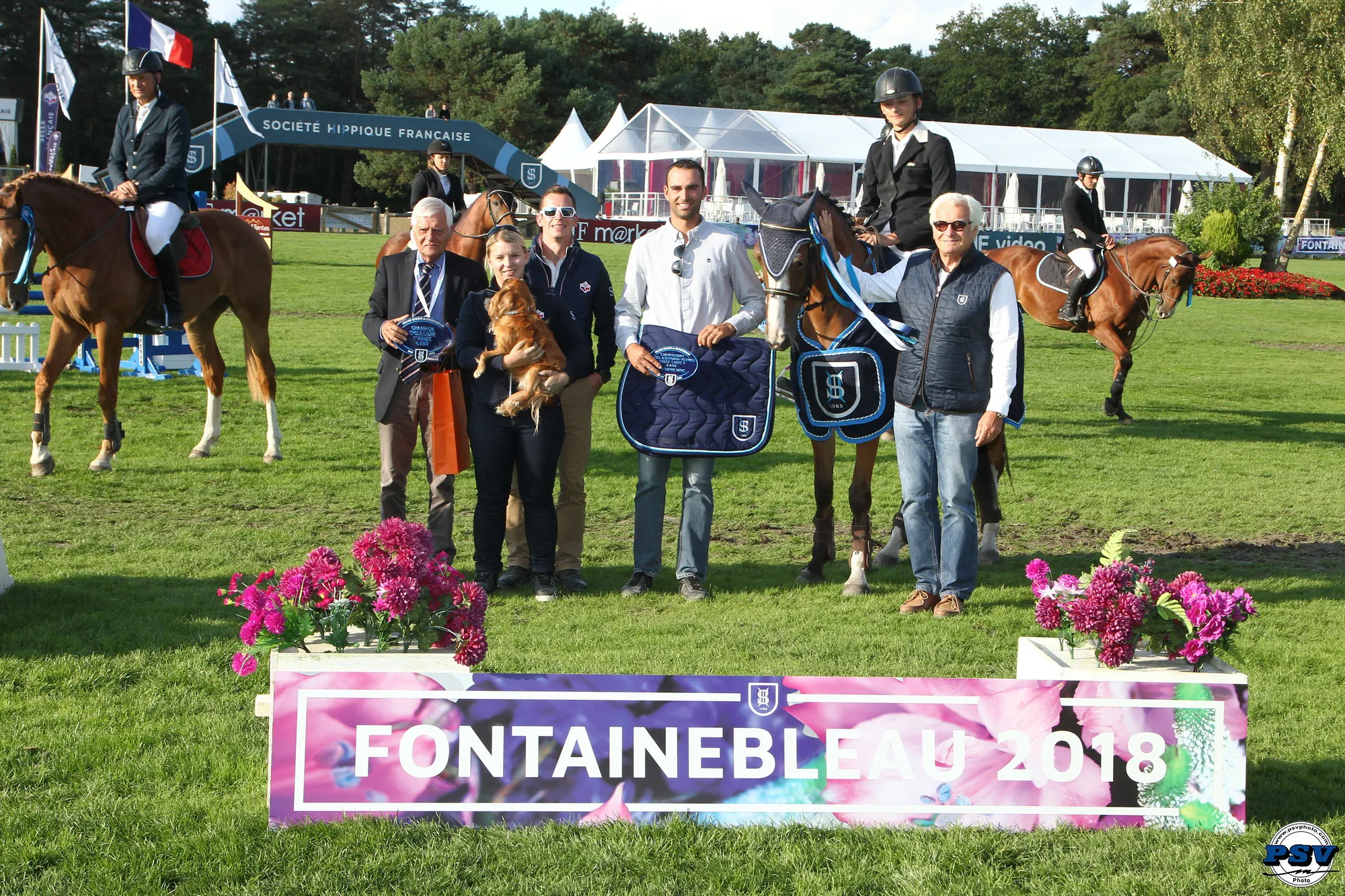 Easy Jump d’Ormange, vainqueur dans le Cycle Libre 1ère année 4 ans