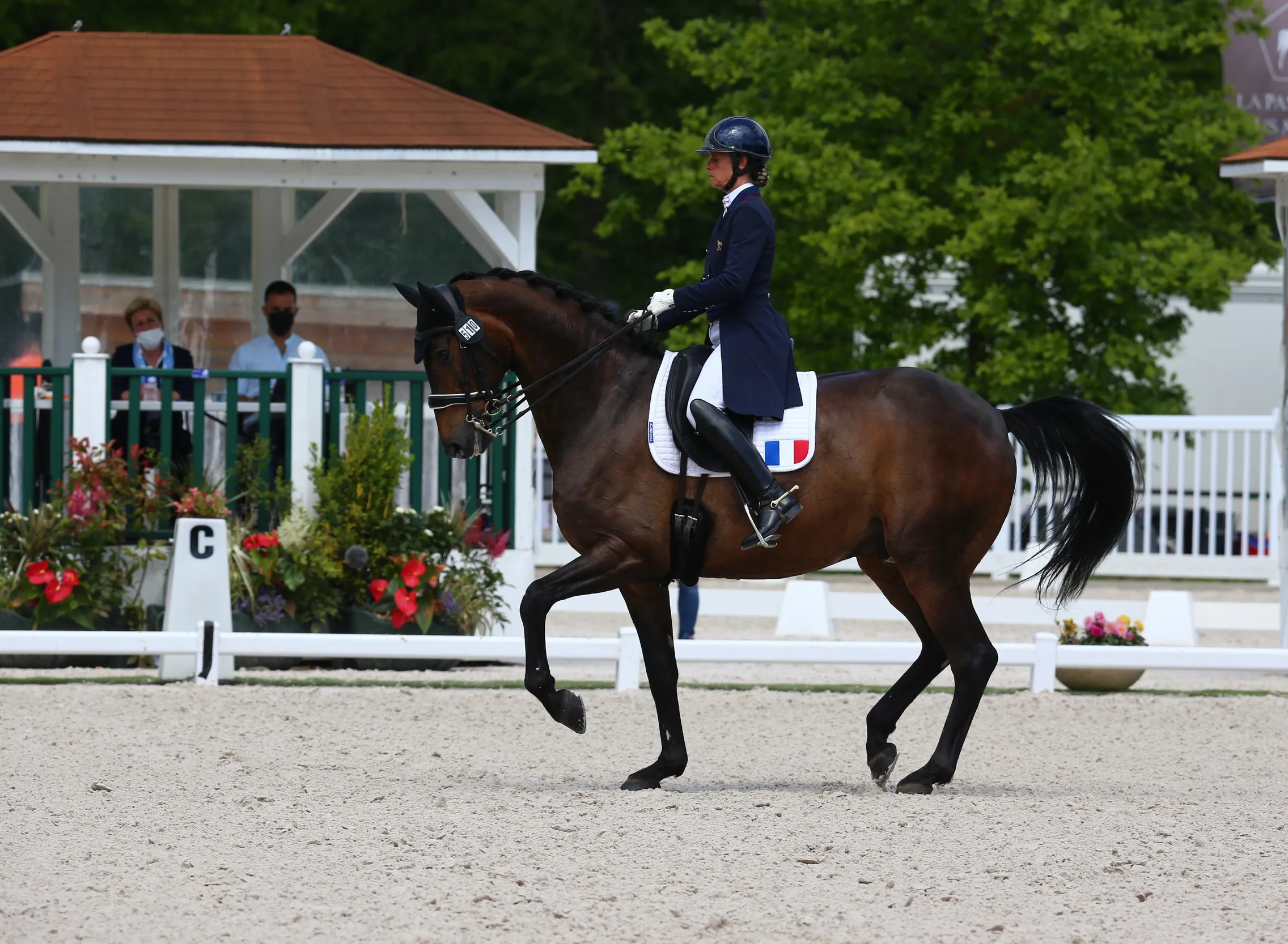 À Compiègne, Isabelle Pinto et La Gesse Hot Chocolate vd Kwaplas ont vécu leur première sélection en équipe de France.