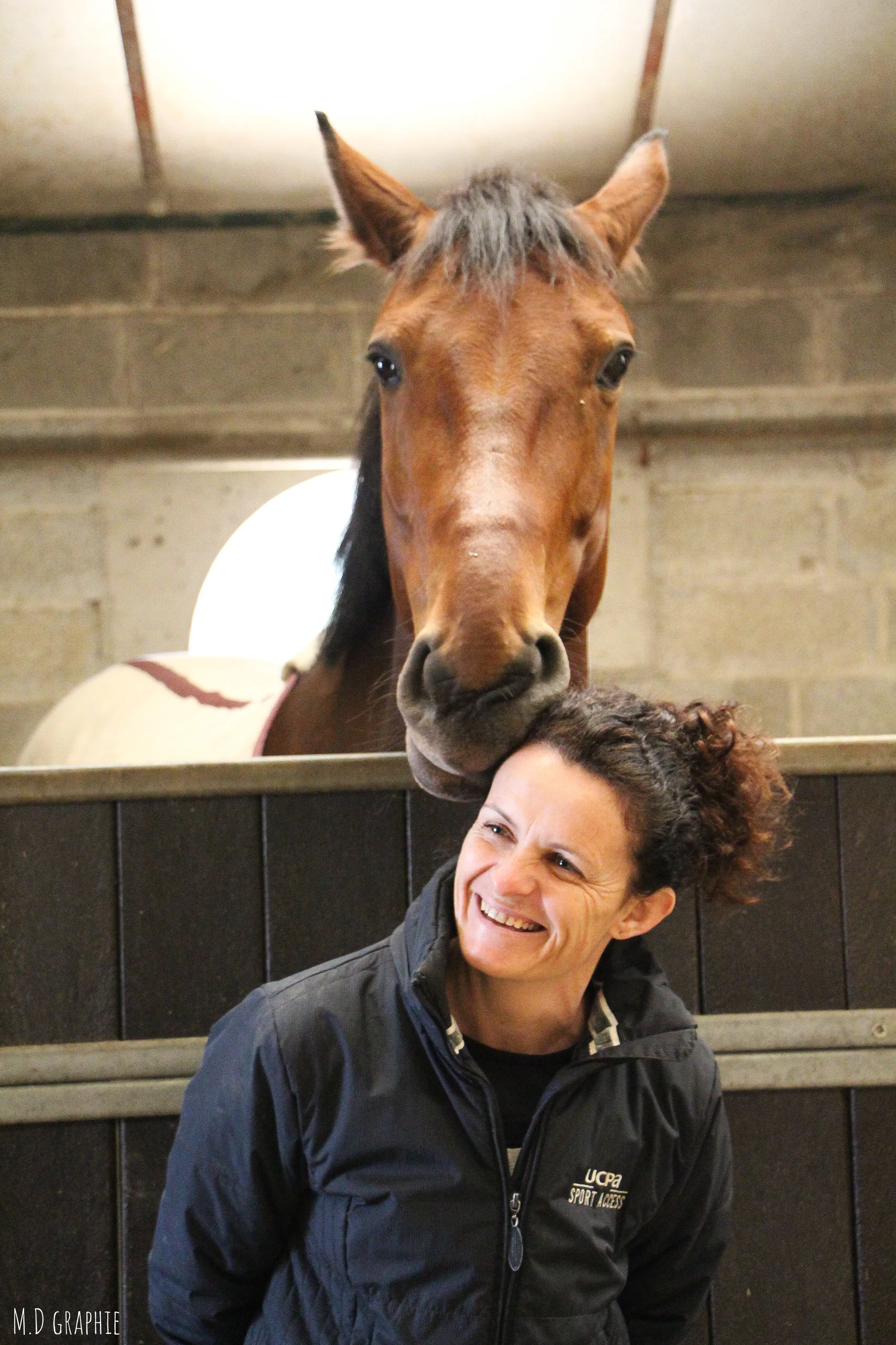 Magali Bêche, coordinatrice formation au centre équestre UCPA de Saint-Priest