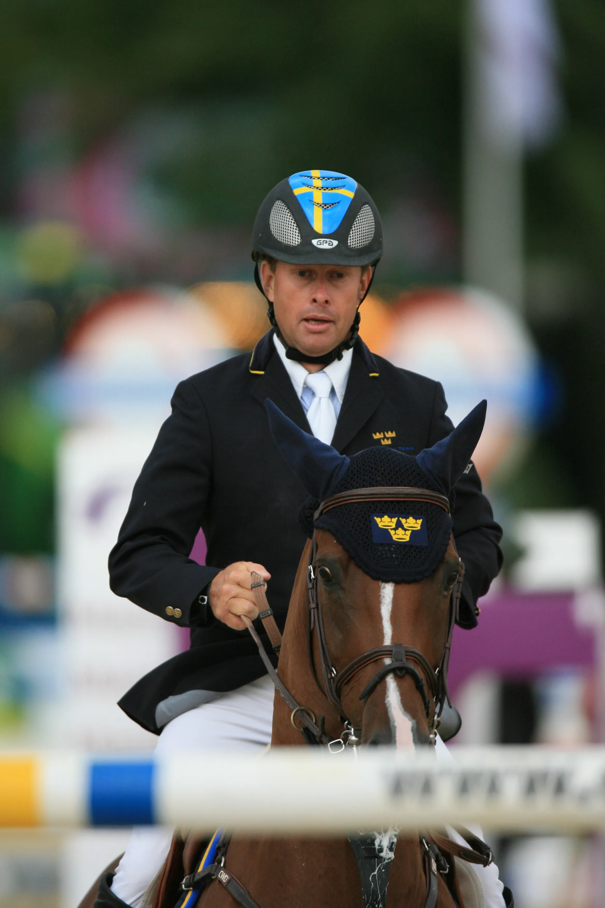 Ici à Mannheim, lors des championnats d’Europe avec Ninja, en 2007.