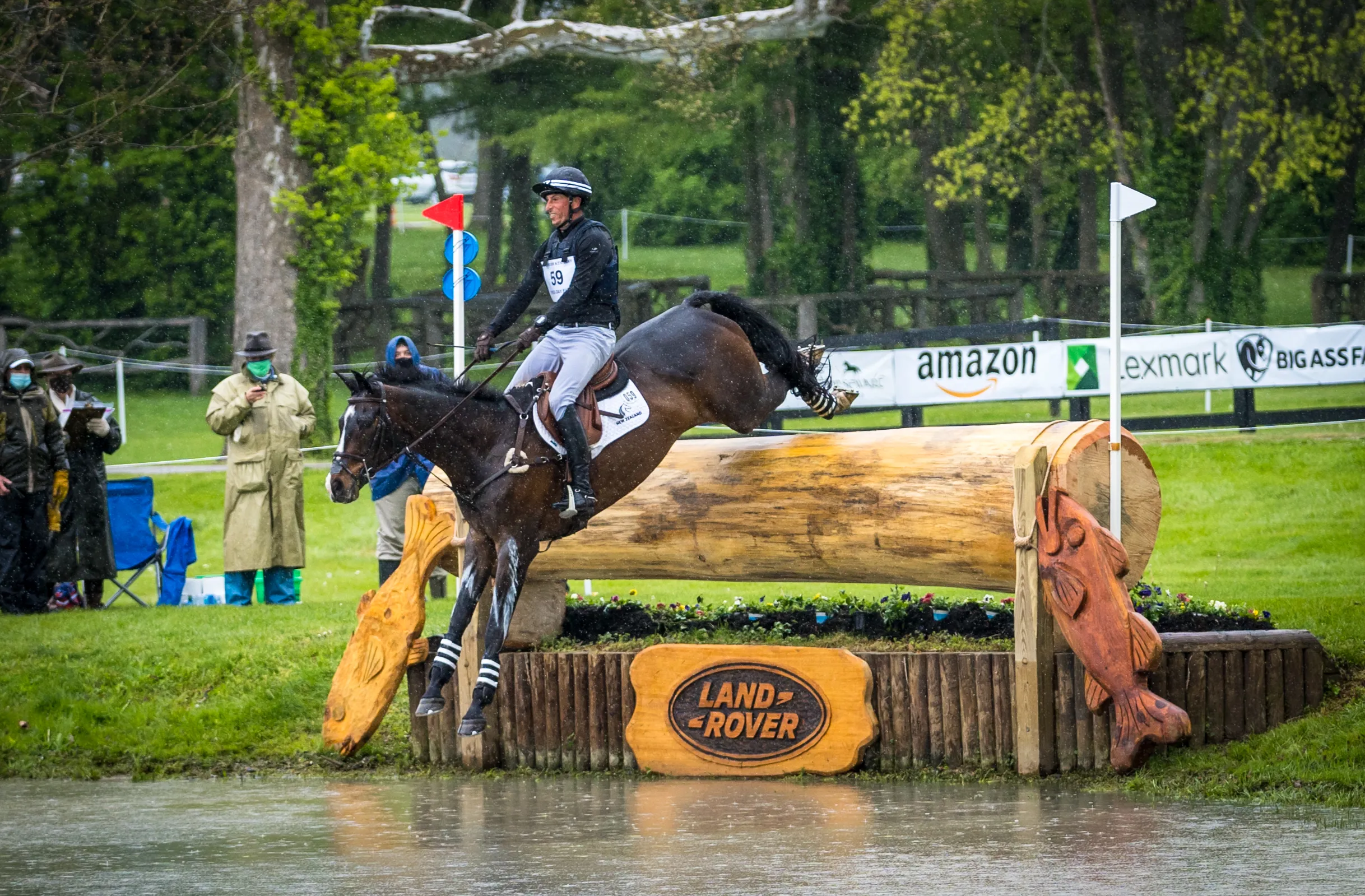 Auteur d'un maxi lors du cross, Tim Price a su tirer profit du test d'hippique s'offrir la deuxième place avec Xavier Faer.