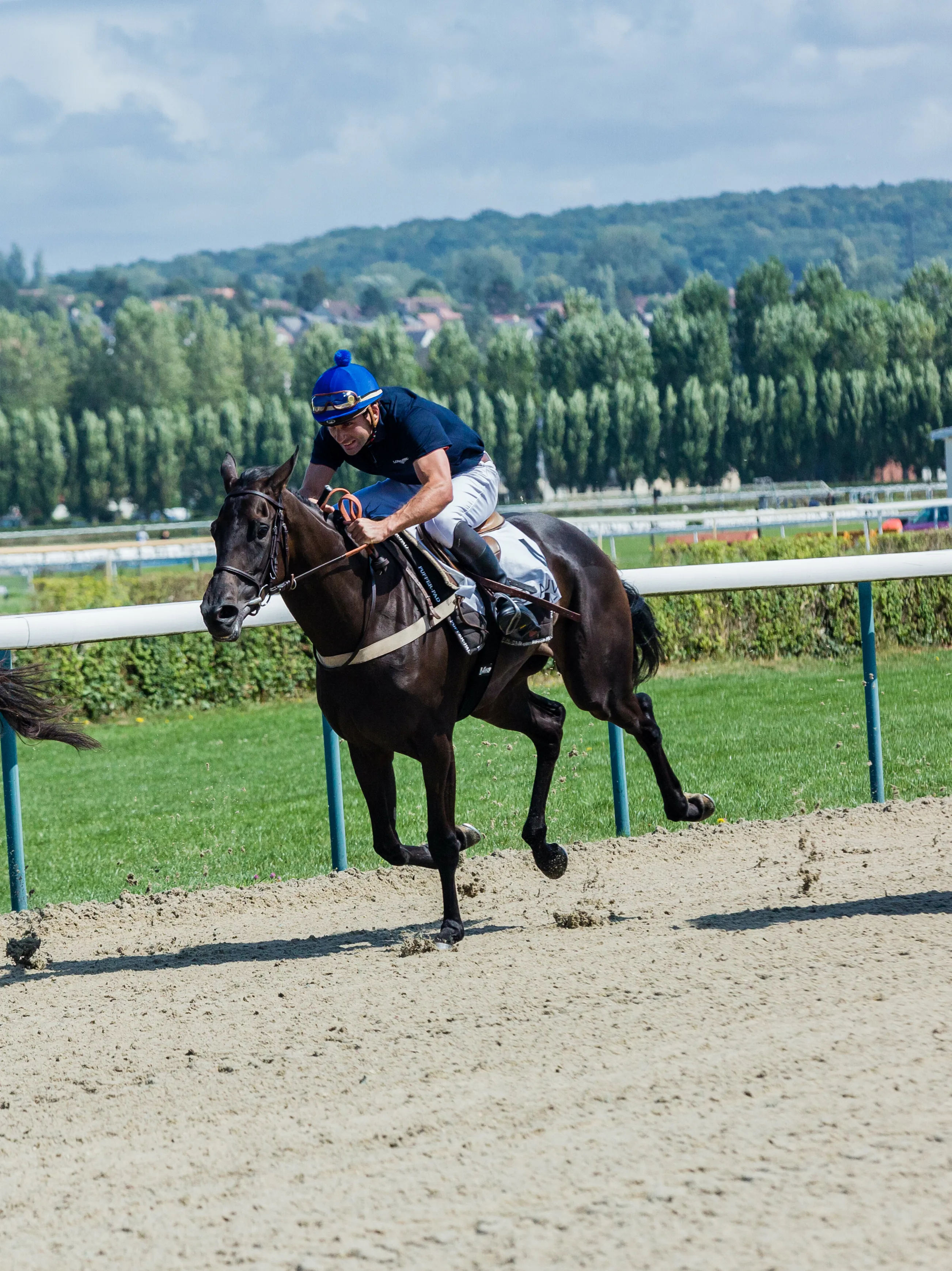 Astier Nicolas a terminé deuxième de la course de galop.