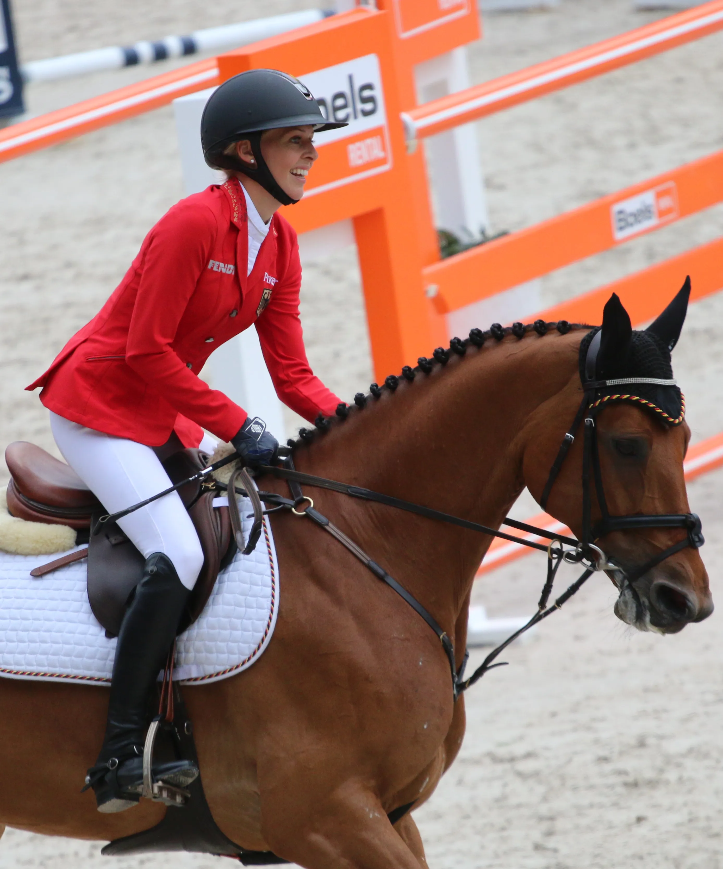 Laura Klaphake et Catch Me If You Can ont aujourd'hui signé l'un des sept doubles sans-faute de l'épreuve.