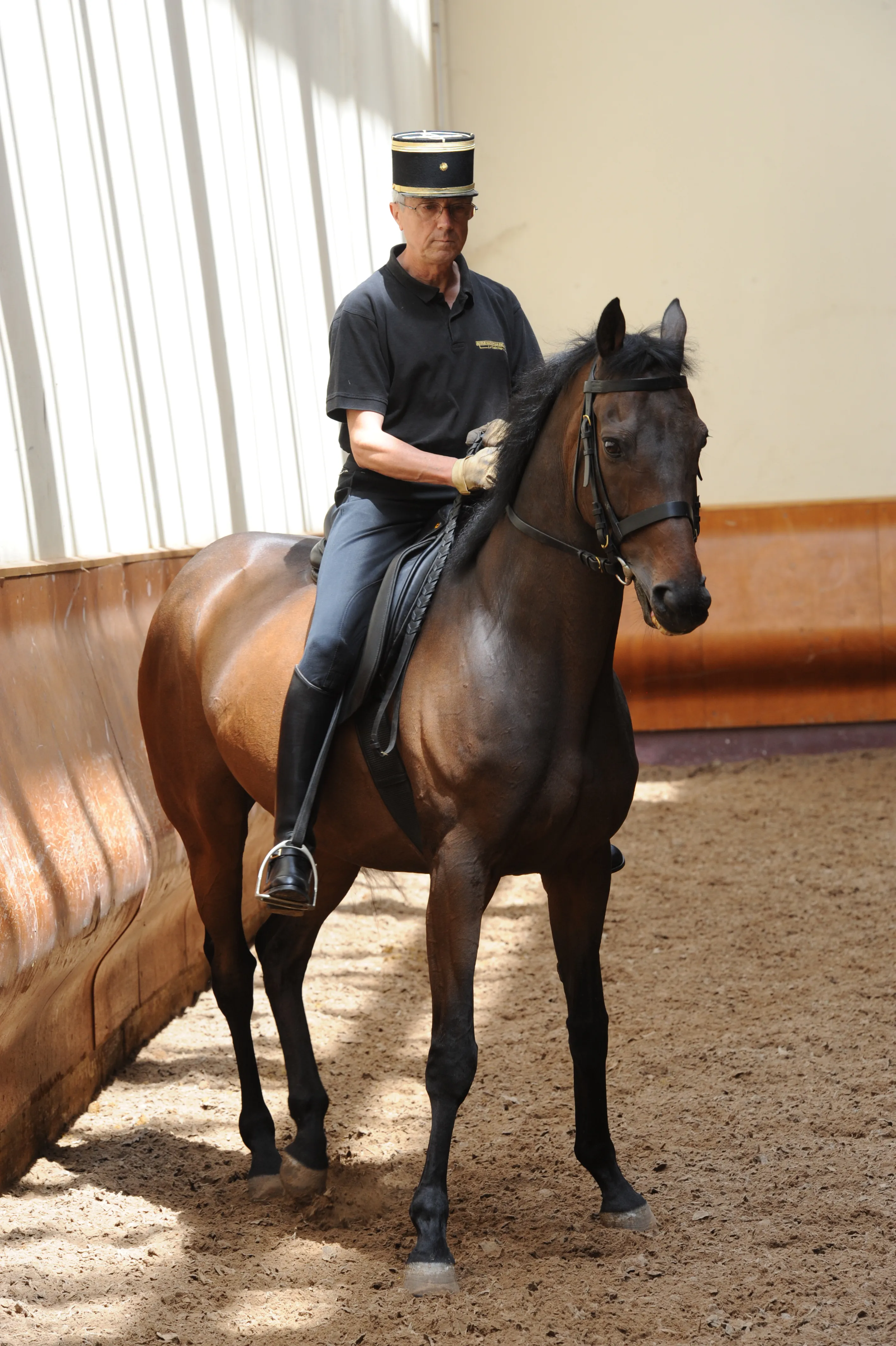 Ici en 2011 à Saumur, le bauchériste Patrice Franchet d’Espèrey fut l’un des grands artisans de l’inscription de son art au patrimoine culturel immatériel de l’humanité.
