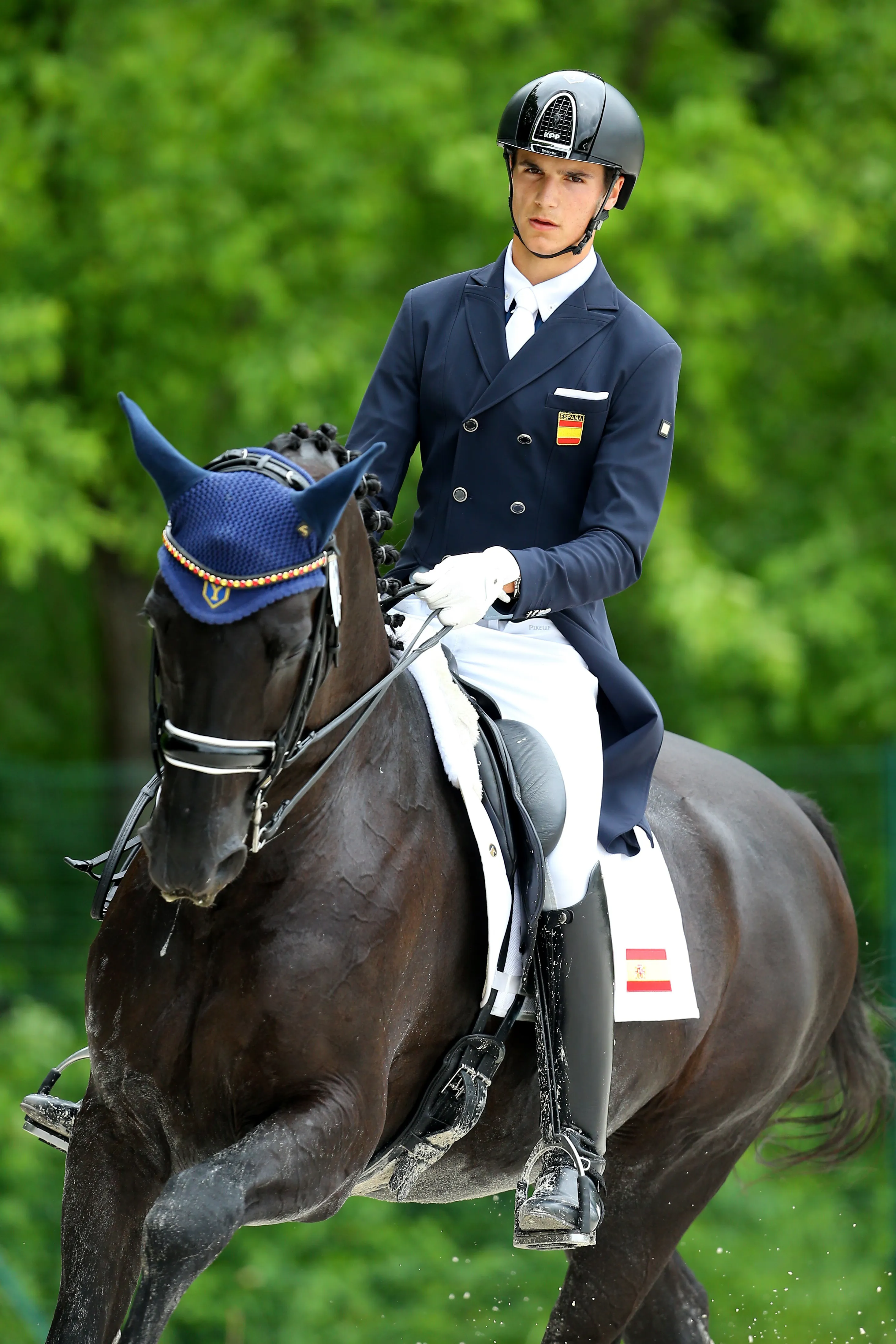 Juan Matute Guimón et Don Diego à Compiègne en 2016.