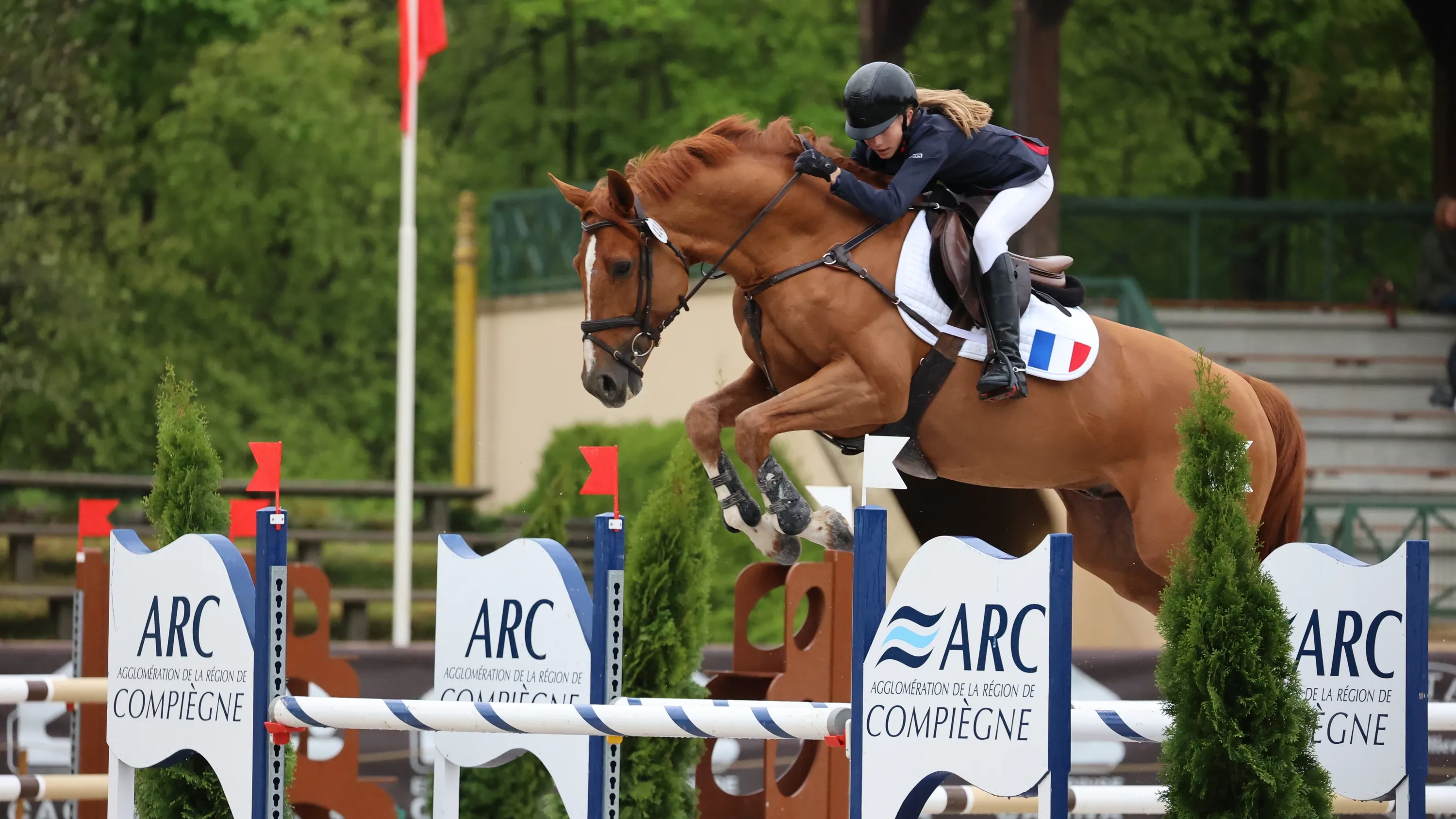 Mélina Bouillot et l’exceptionnel Canabis d’Albain ont également signé un parcours sans pénalité lors de leur deuxième passage.