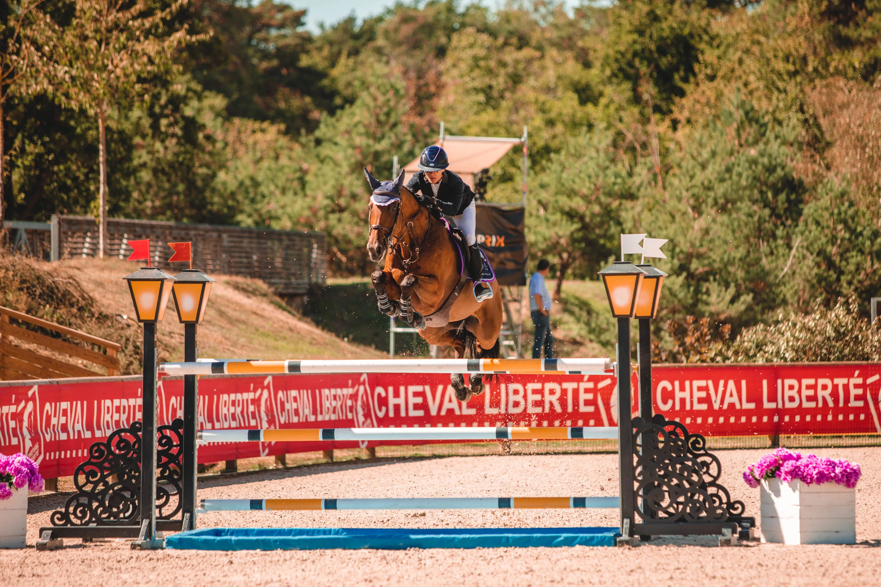 Marie Hécart lors du Fontainebleau Classic Summer Tour 2.