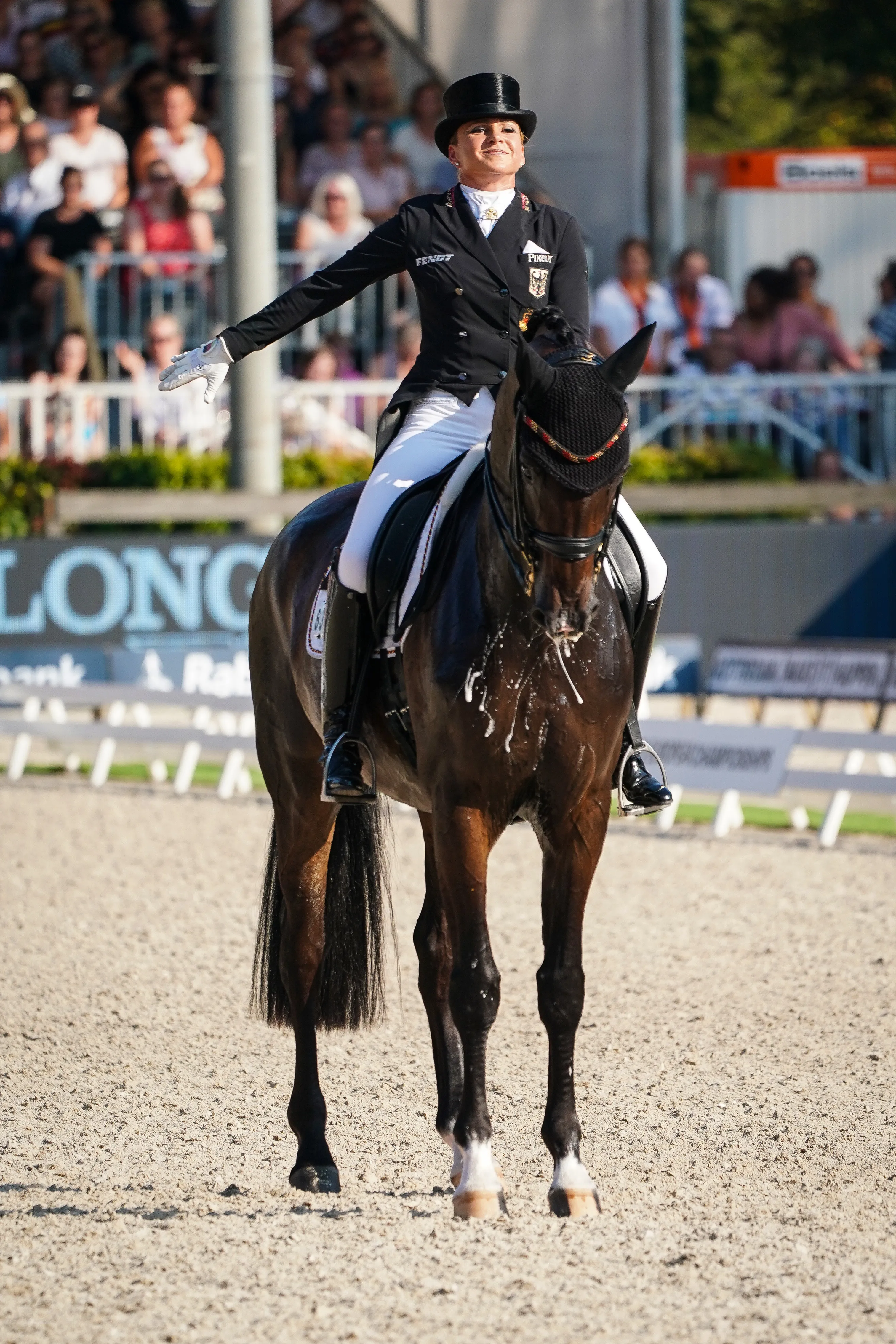 Dorothee Schneider repartira de Rotterdam avec ses deux premières médailles individuelles.