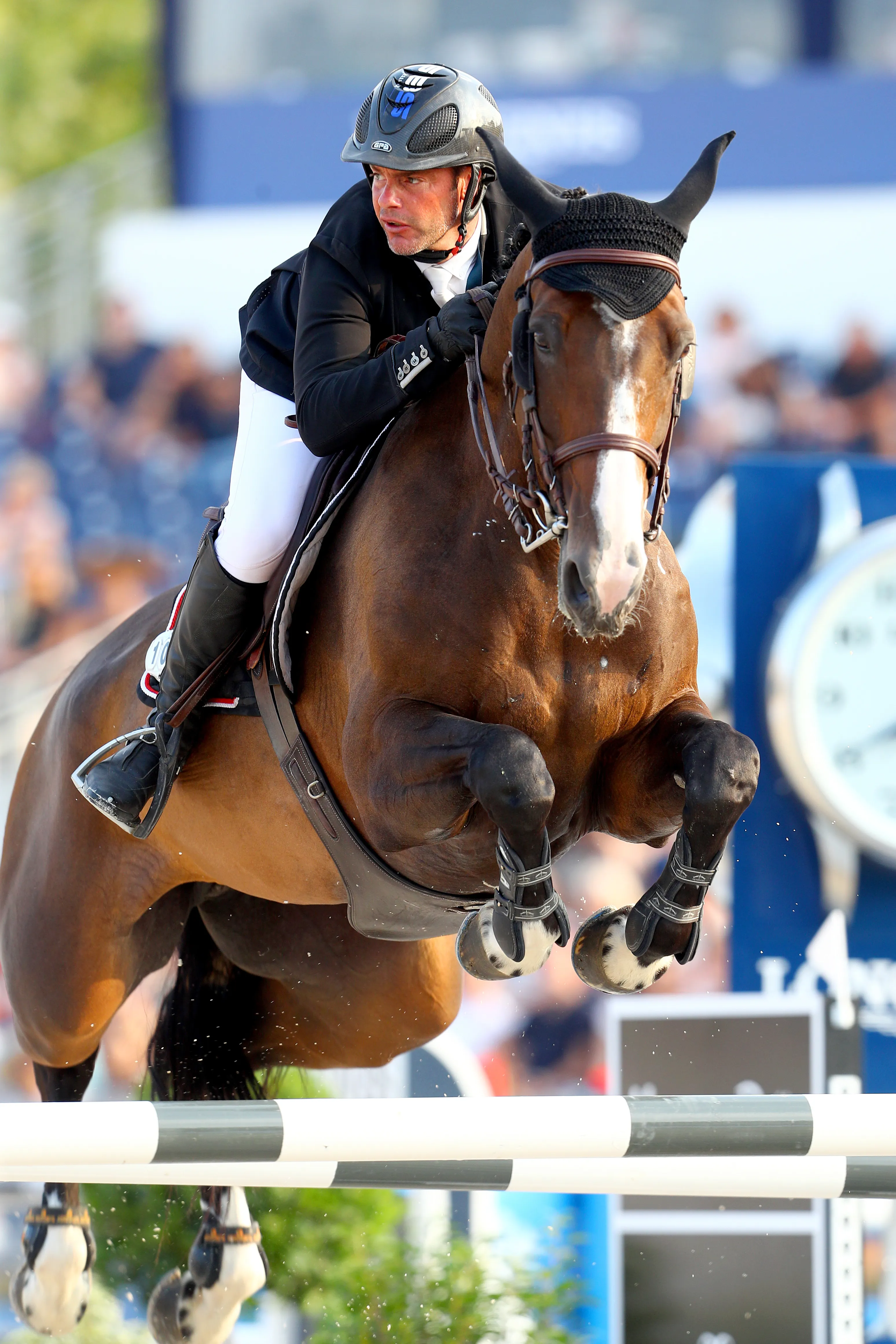 Urhelia Lutterbach a fait ses premiers pas au plus haut niveau sous la selle du Francilien Grégory Cottard.