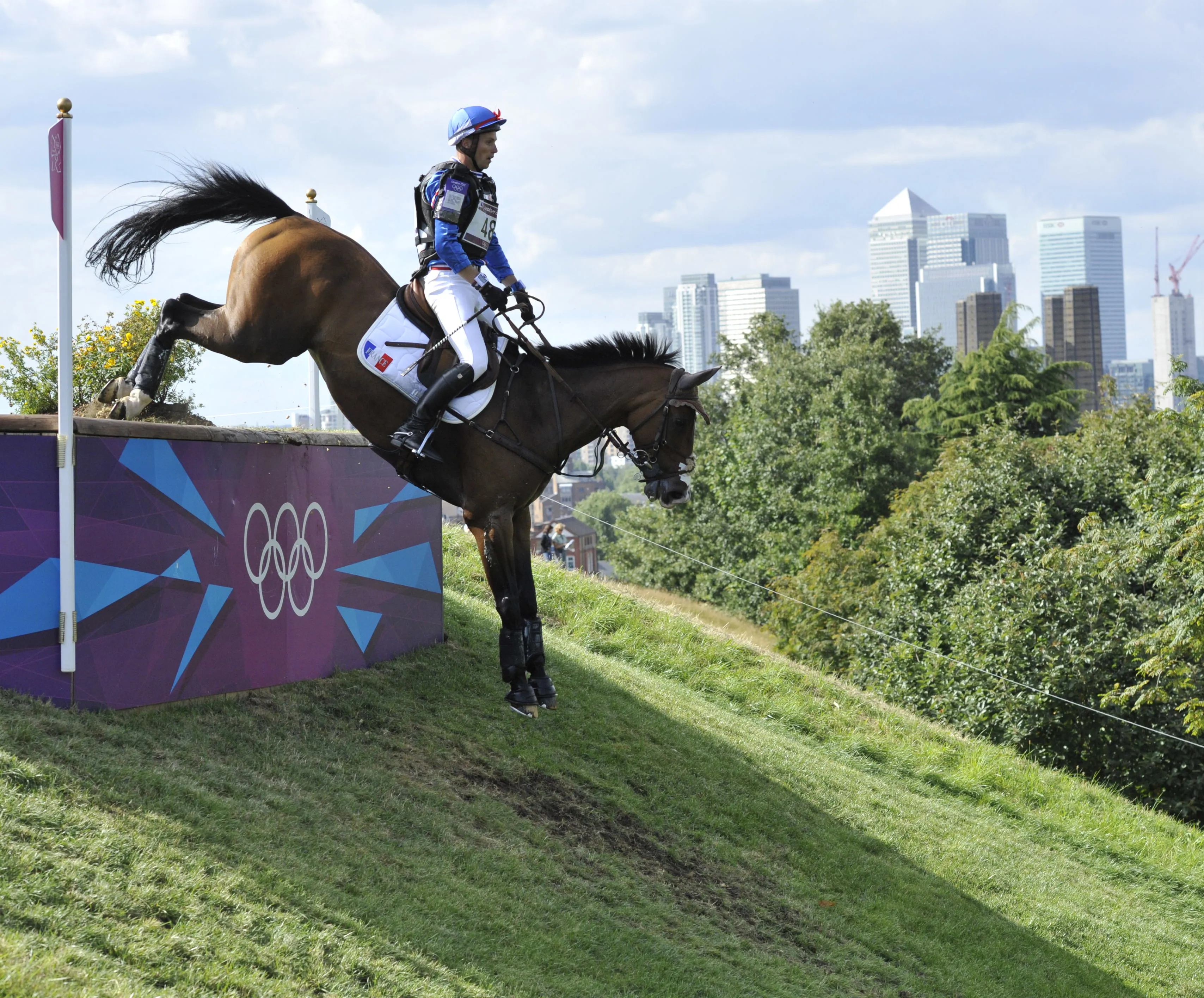 En 2012, Ocarina du Chanois et son cavalier avaient été sélectionnés pour représenter la France aux Jeux olympiques de Londres.