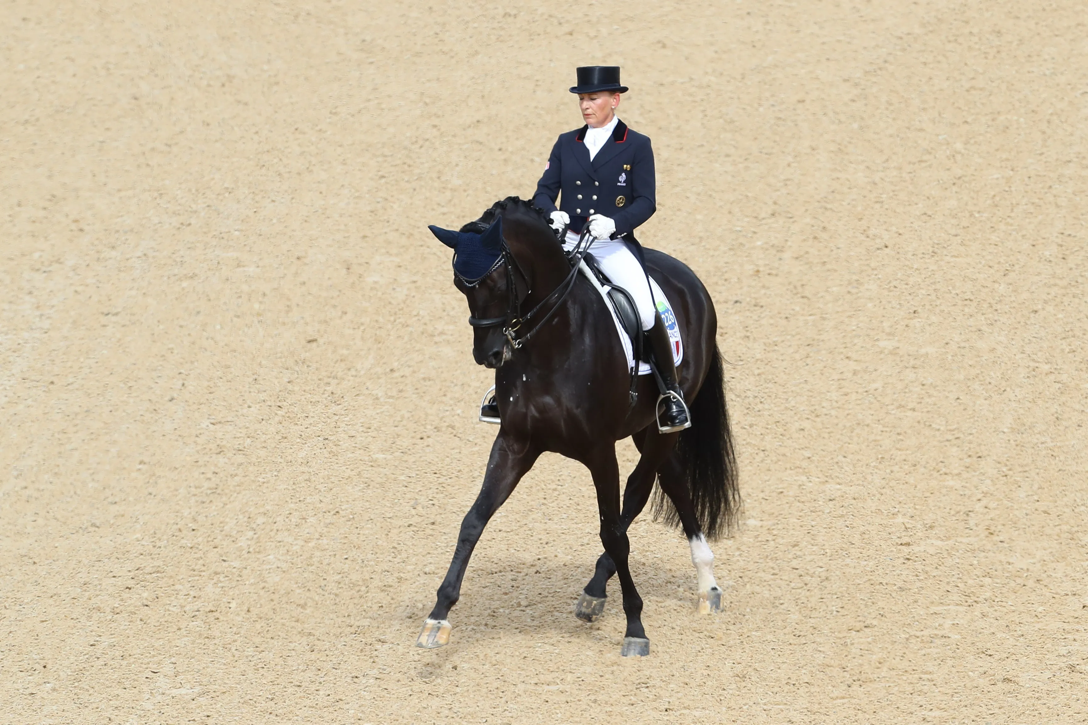 À Rio, Karen Tebar et Don Luis avaient réalisé la meilleure performance française en terminant 25èmes de l'individuel.