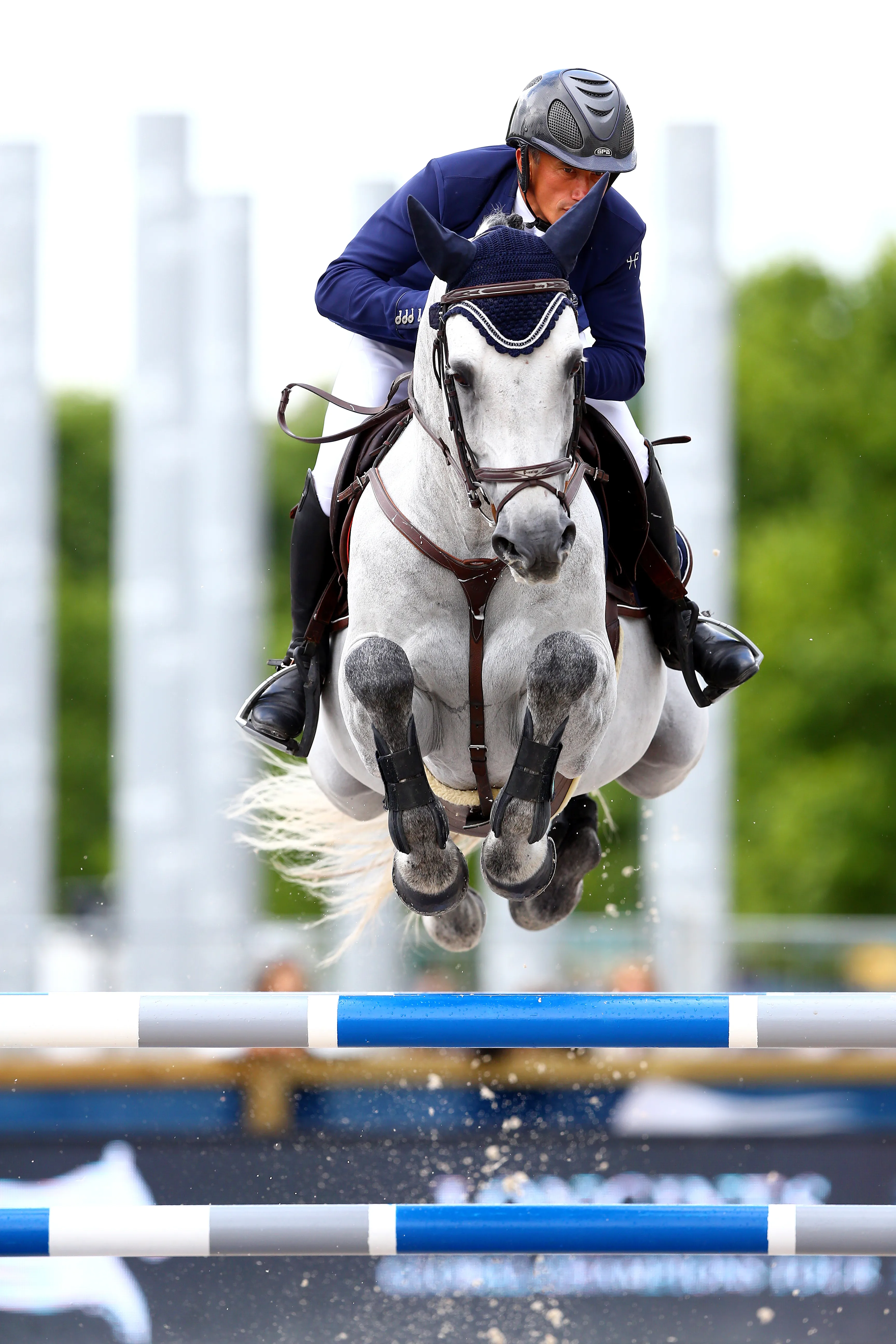 Vangog du Mas Garnier, un étalon de huit ans dans lequel Olivier Robert croit beaucoup.