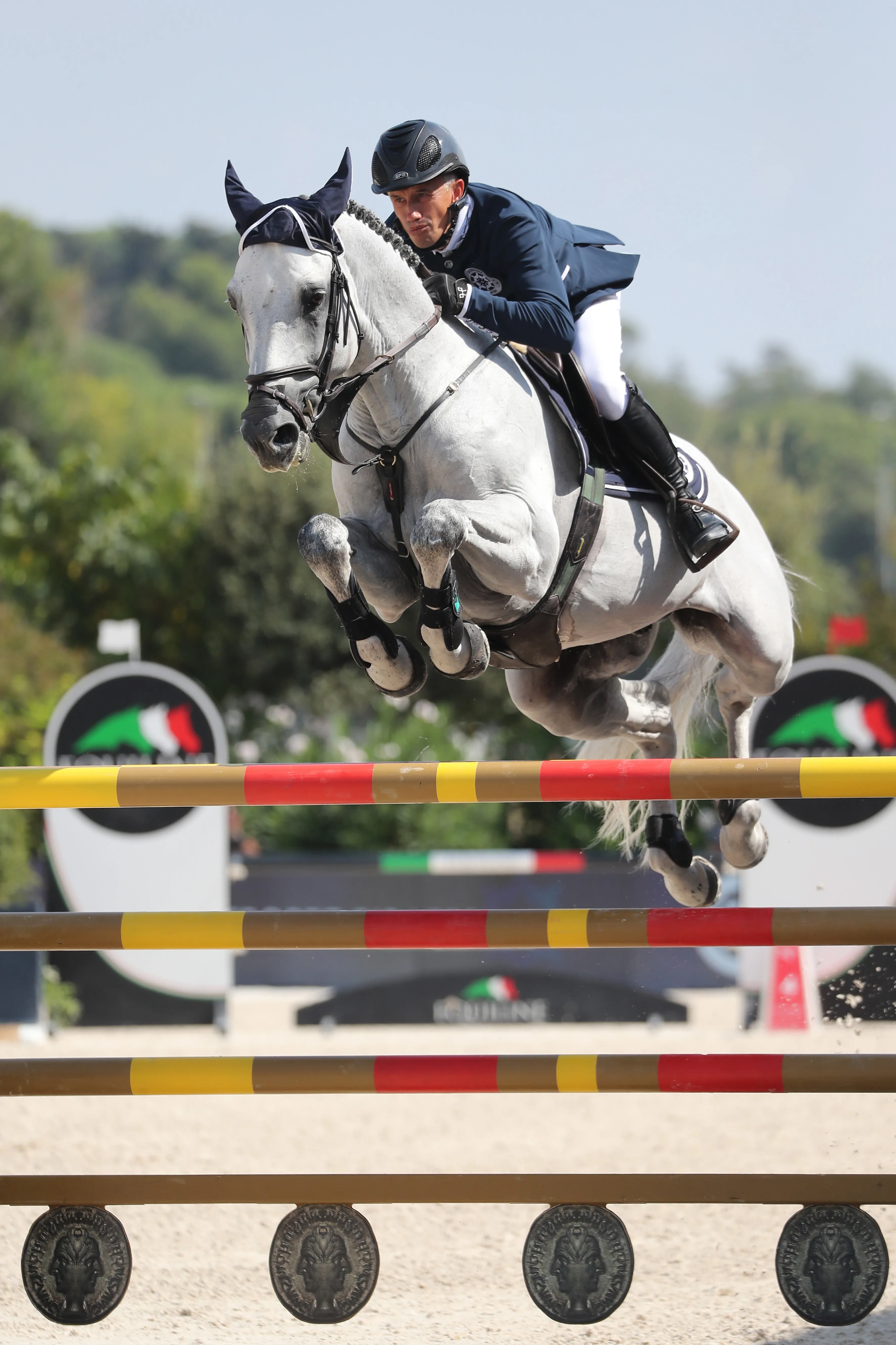Olivier Robert et Vangog du Mas Garnier ont réalisé la meilleure performance tricolore de l'après-midi en prenant la dixième place de ce Grand Prix.