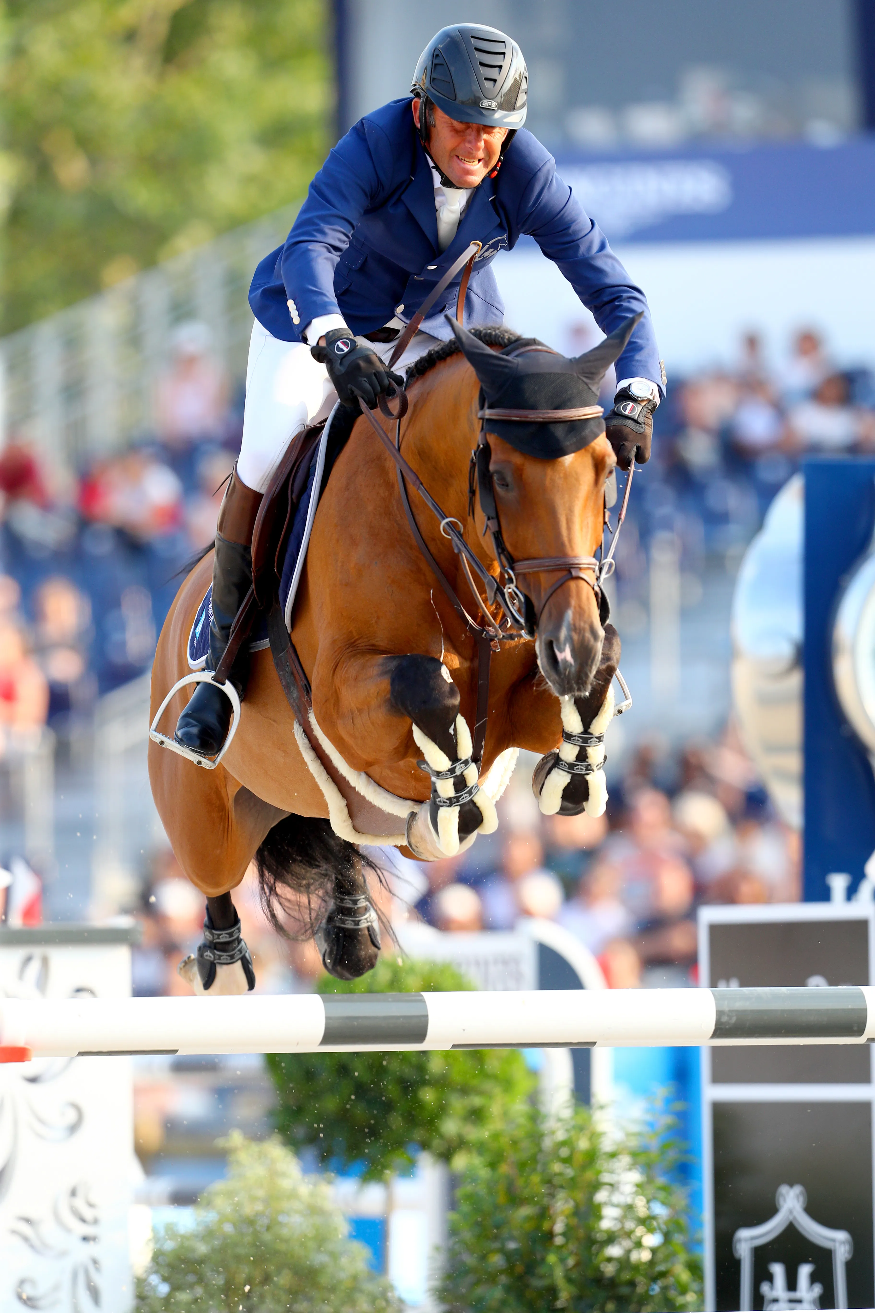 Malgré un barrage manqué, Philippe Rozier et Cristallo A*LM ont été les meilleurs Bleus ce soir.