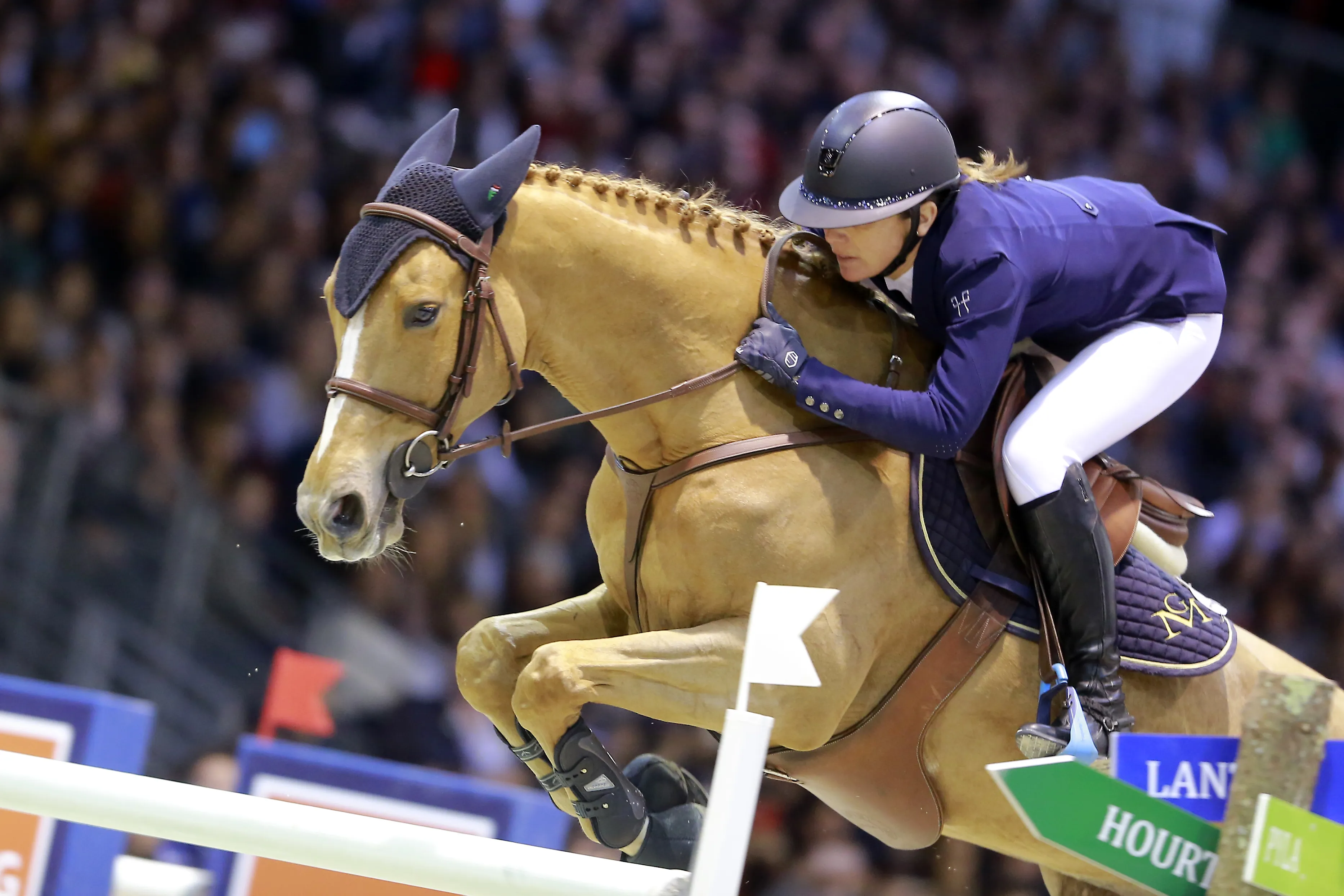 Félicie Bertrand et Sultane des Ibis ont cette fois dû s'incliner à Bordeaux.