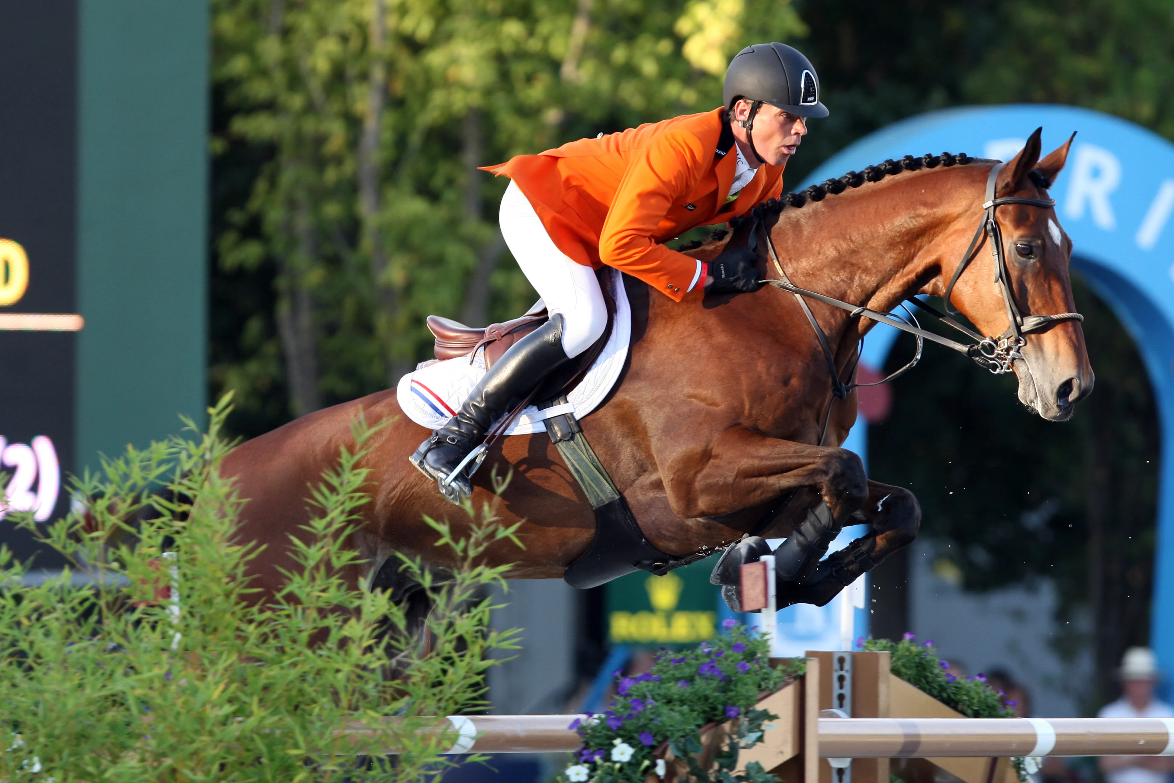 Ici aux Européens de Madrid en 2011, Simon a connu ses premiers très grands succès avec le Néerlandais Jeroen Dubbeldam. 