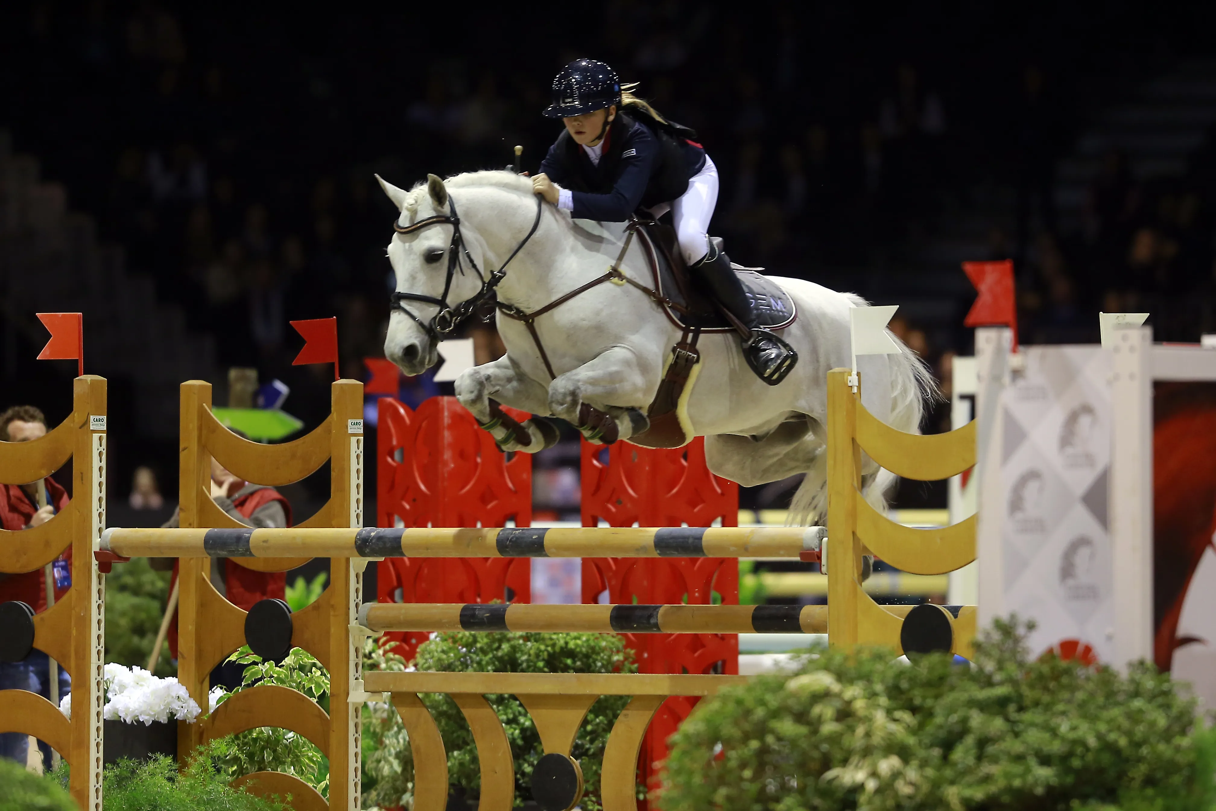 Anna Szarzewski et Vaughann de Vuzit au Jumping de Bordeaux 2020